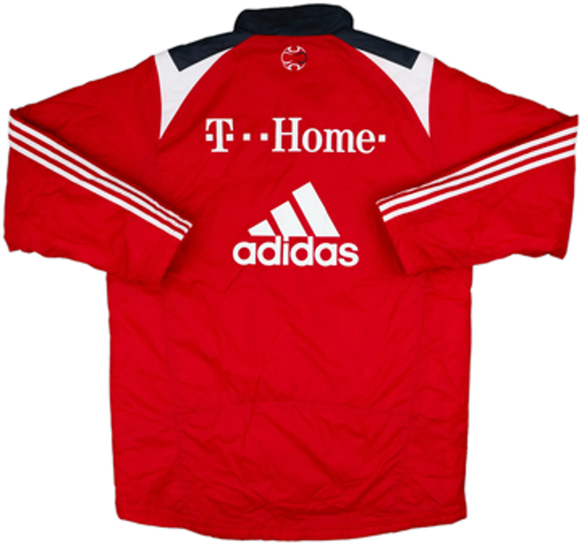 2007-08 Bayern Munich adidas Padded Bench Coat - 7/10 - (L)