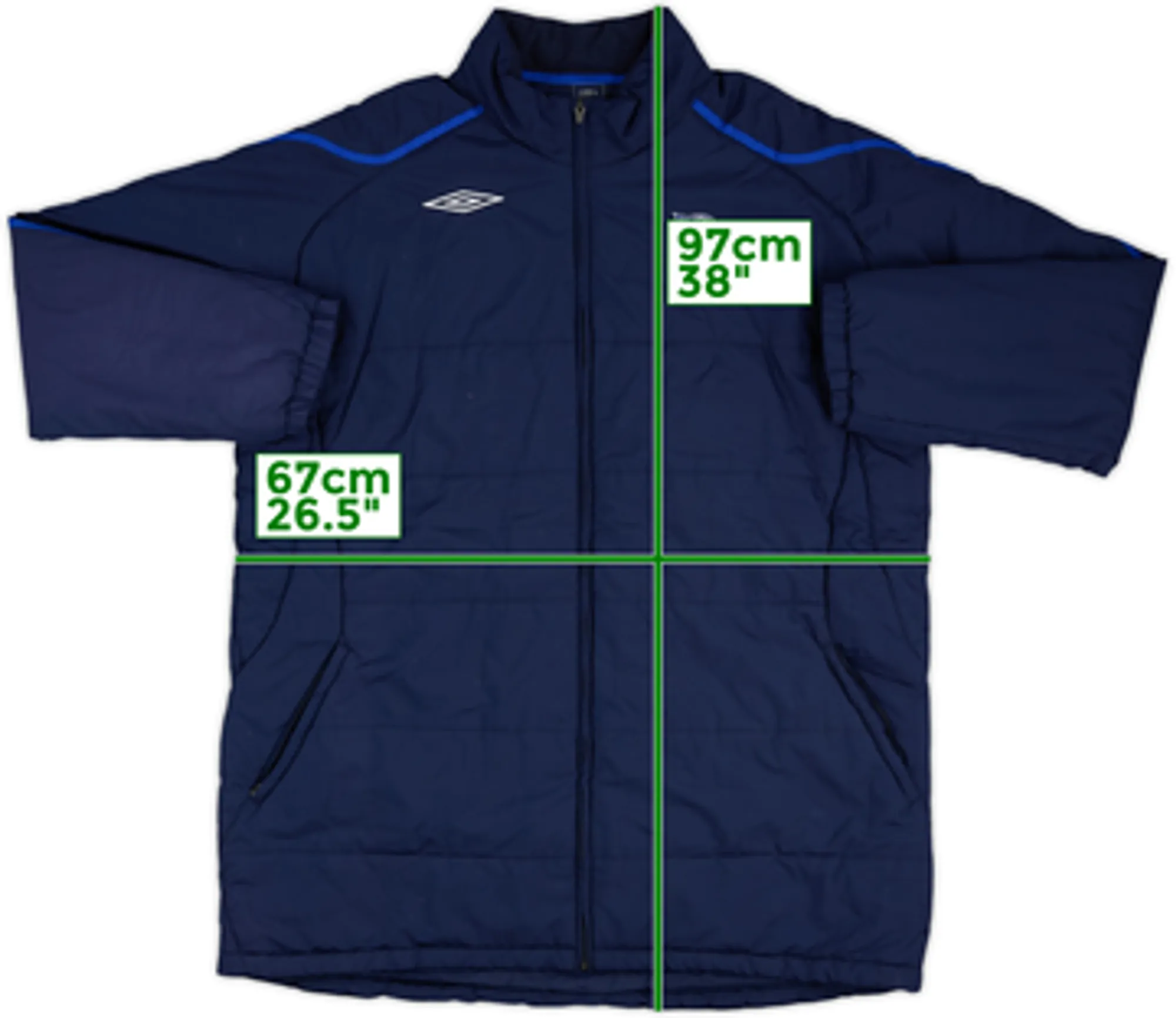 2008-09 Birmingham Umbro Padded Bench Coat - 7/10 - (XXL)