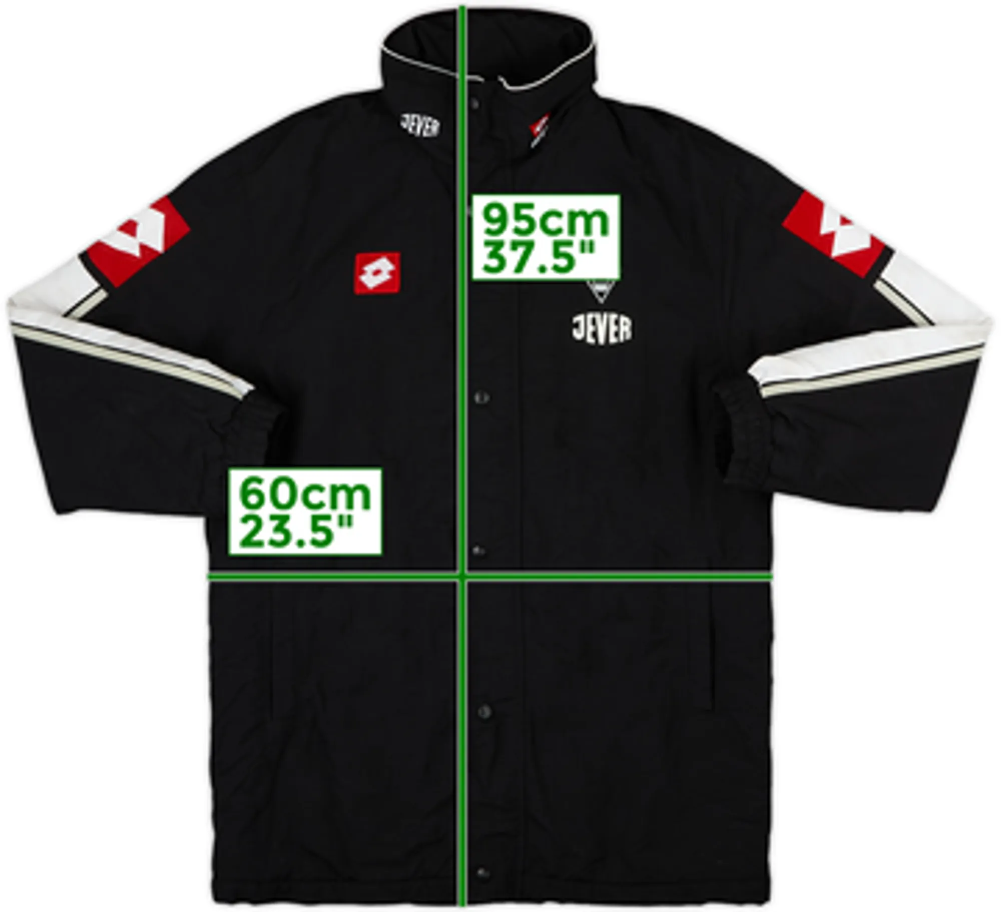 2003-04 Borussia Monchengladbach Lotto Padded Bench Coat - 8/10 - (S)