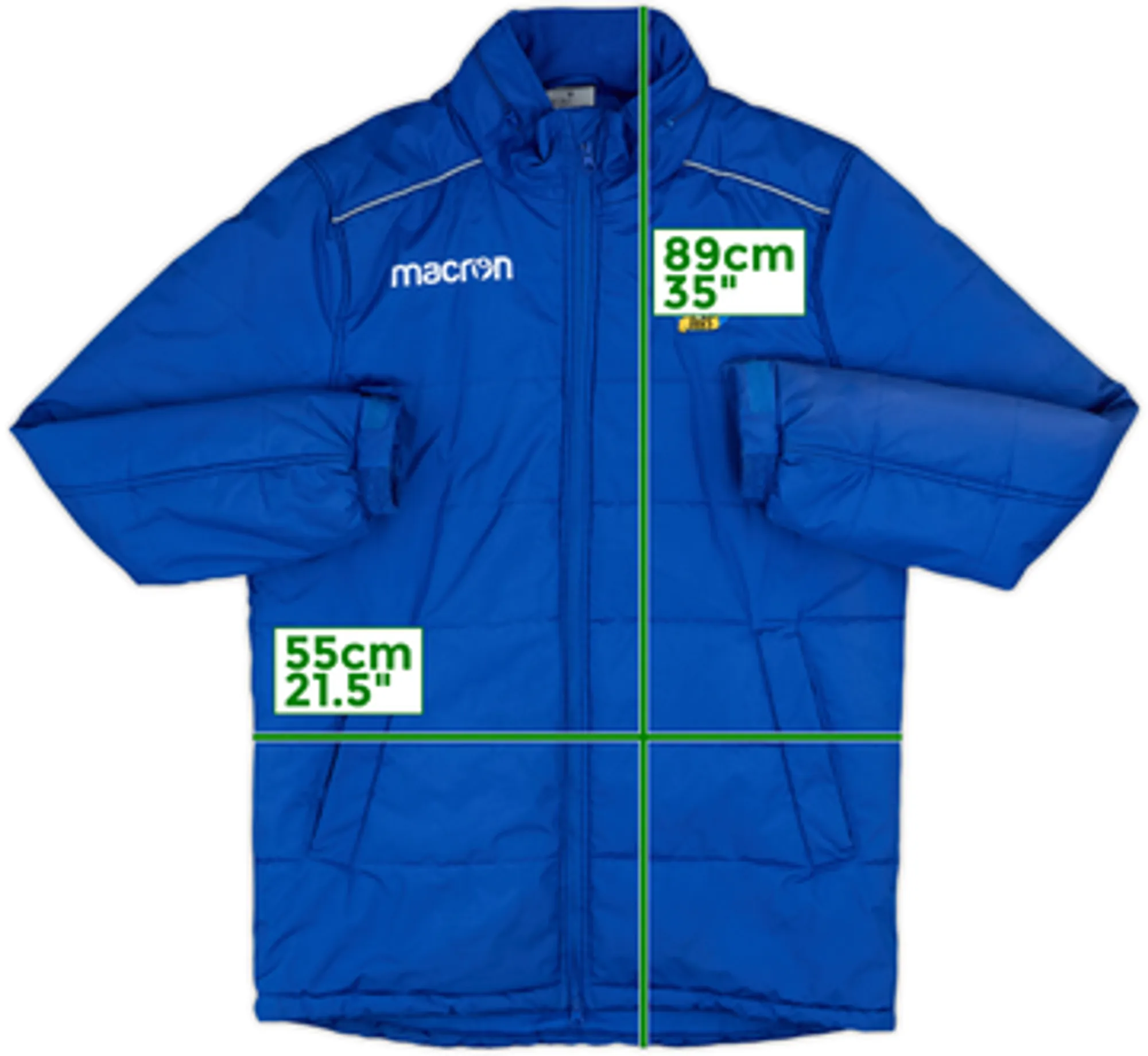 2016-17 Bristol Rovers Macron Padded Bench Coat - 4/10 - (M)