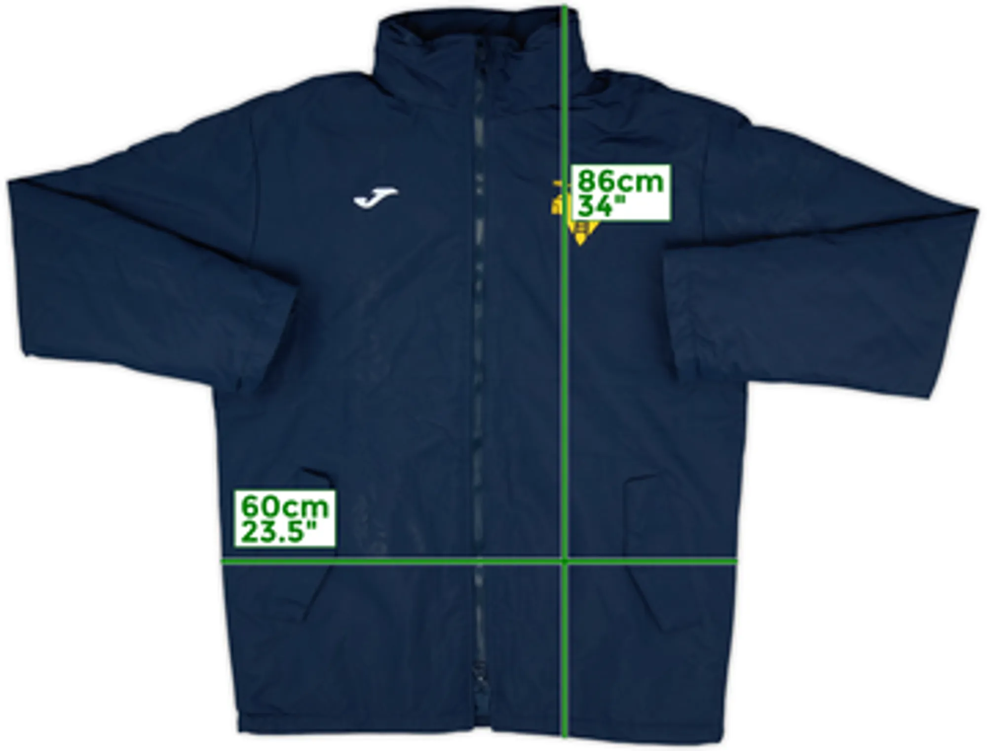 2023-24 Hellas Verona Joma Padded Bench Coat - 7/10 - (L)