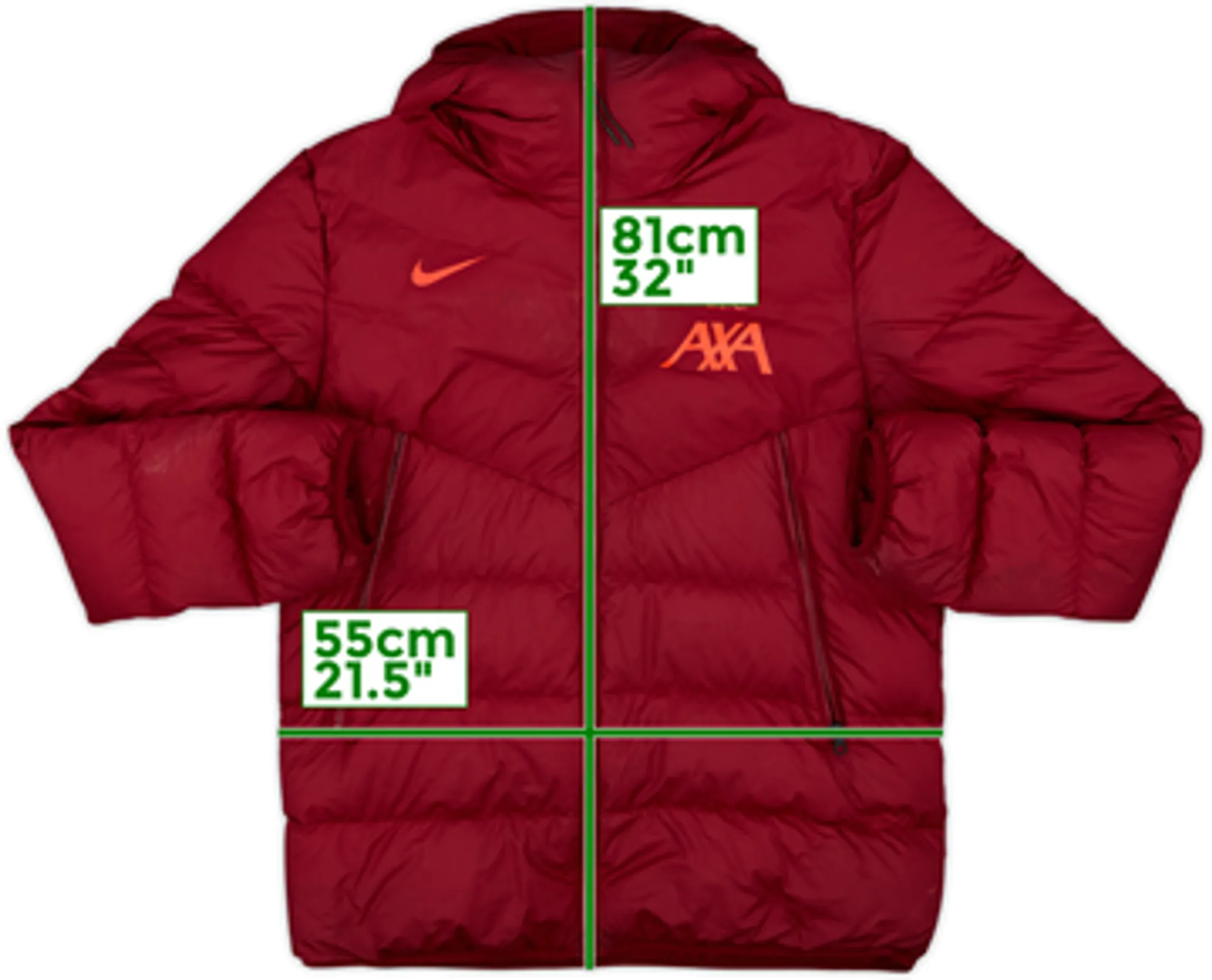 2021-22 Liverpool Nike Padded Bench Coat - 6/10 - (L)