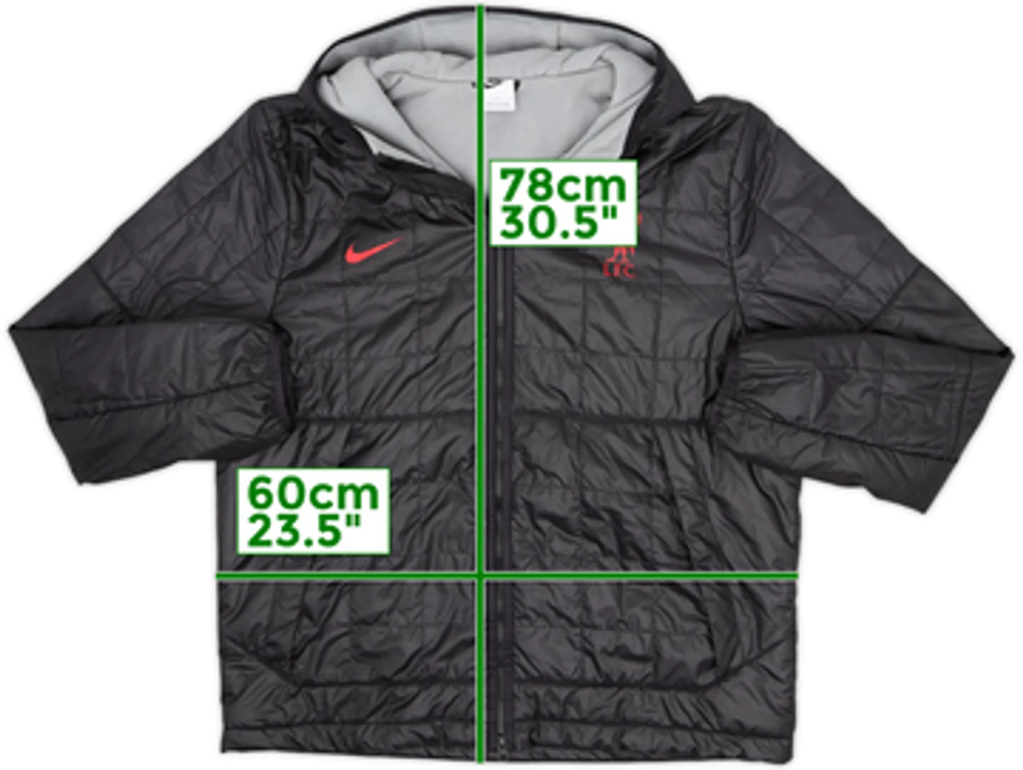 2022-23 Liverpool Nike Padded Bench Coat - 8/10 - (L)