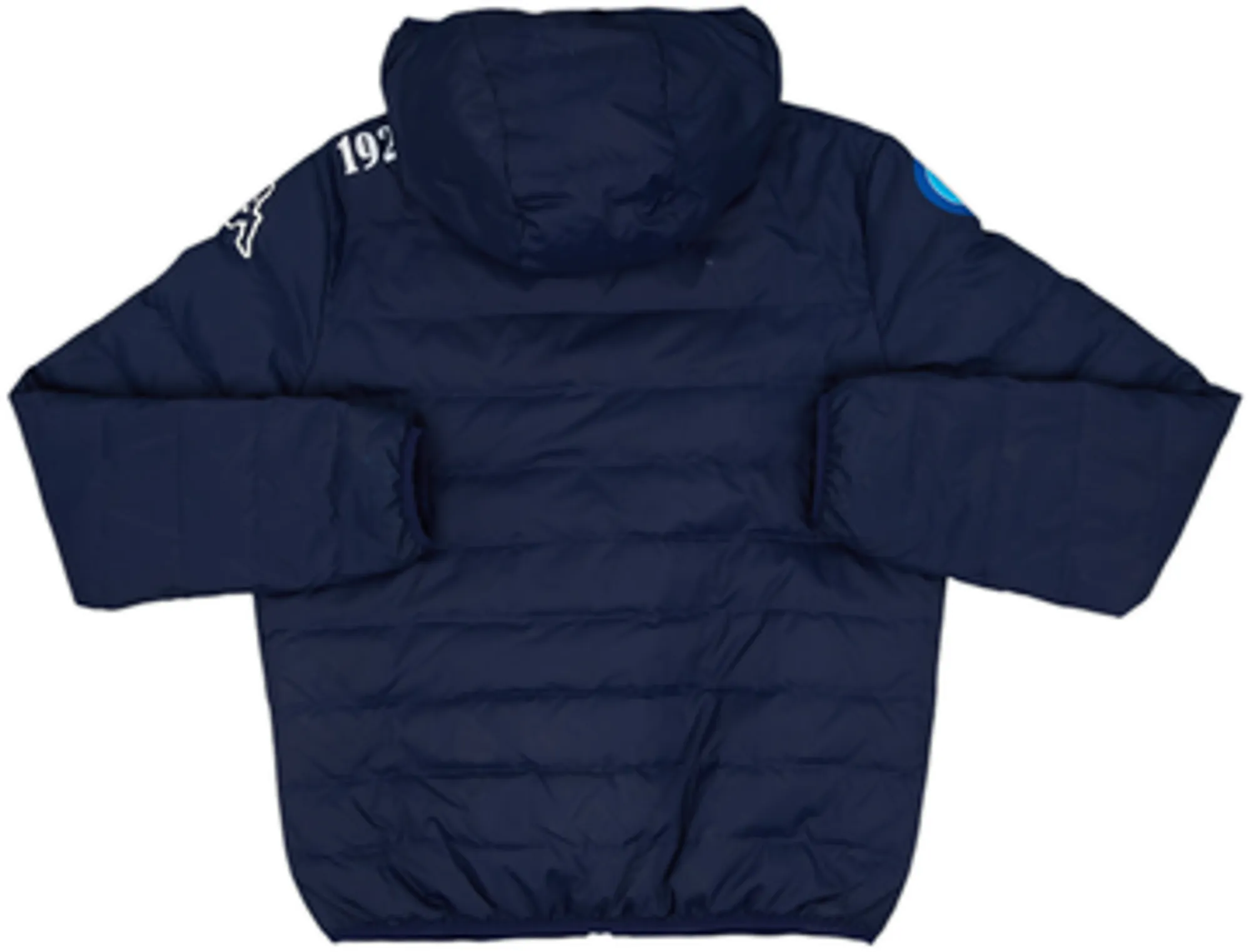2015-16 Napoli Kappa Padded Bench Coat - 7/10 - (M)