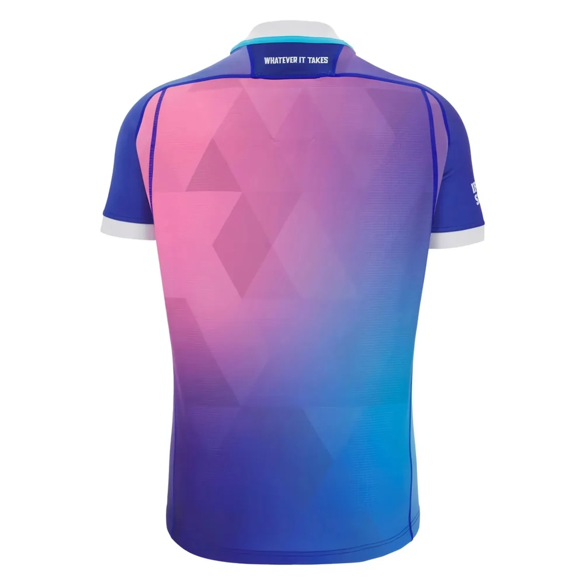 2025-2026 Glasgow Warriors Rugby Training Jersey (Blue)