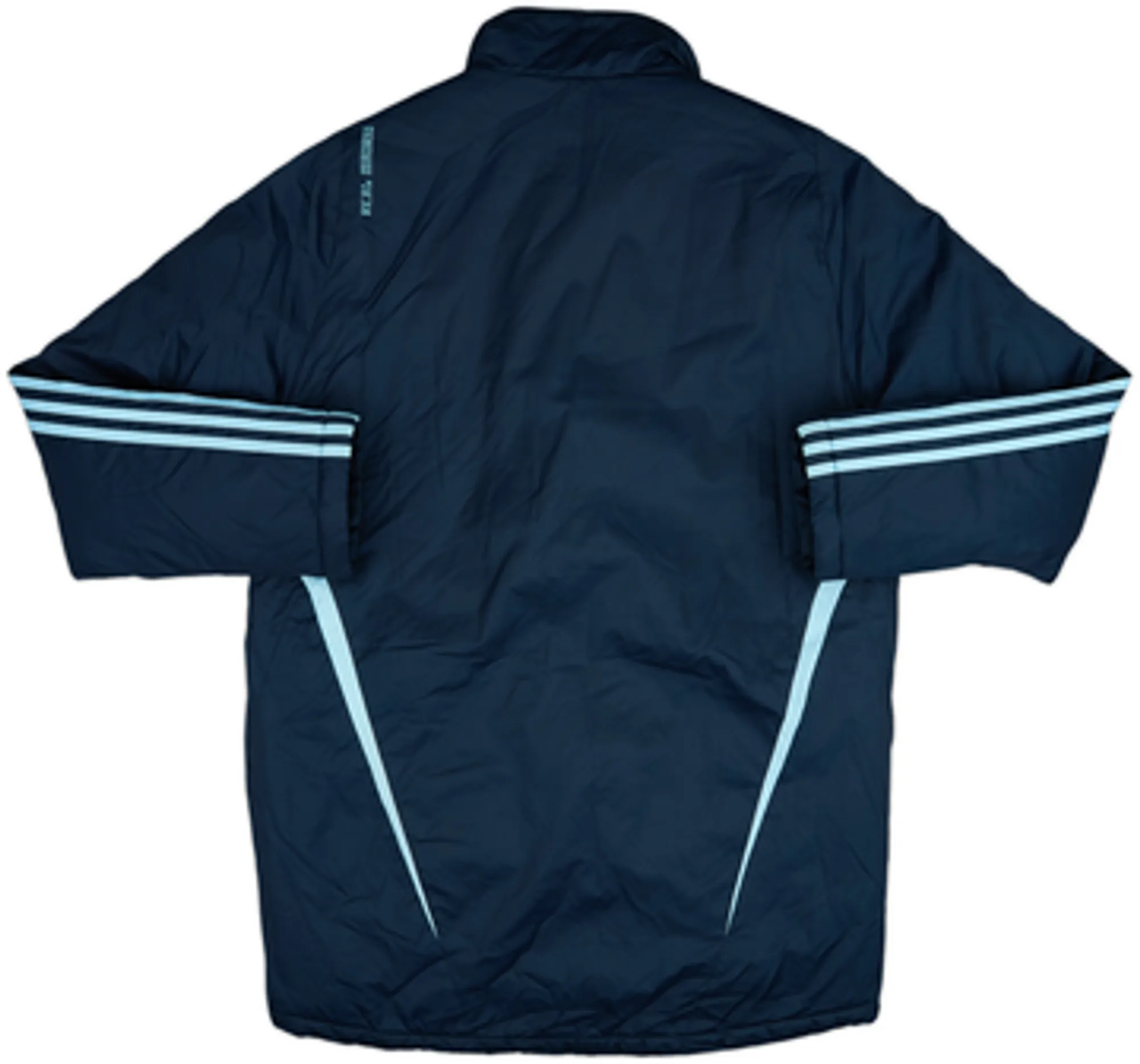 2007-08 Real Madrid adidas Padded Bench Coat - 8/10 - (M)