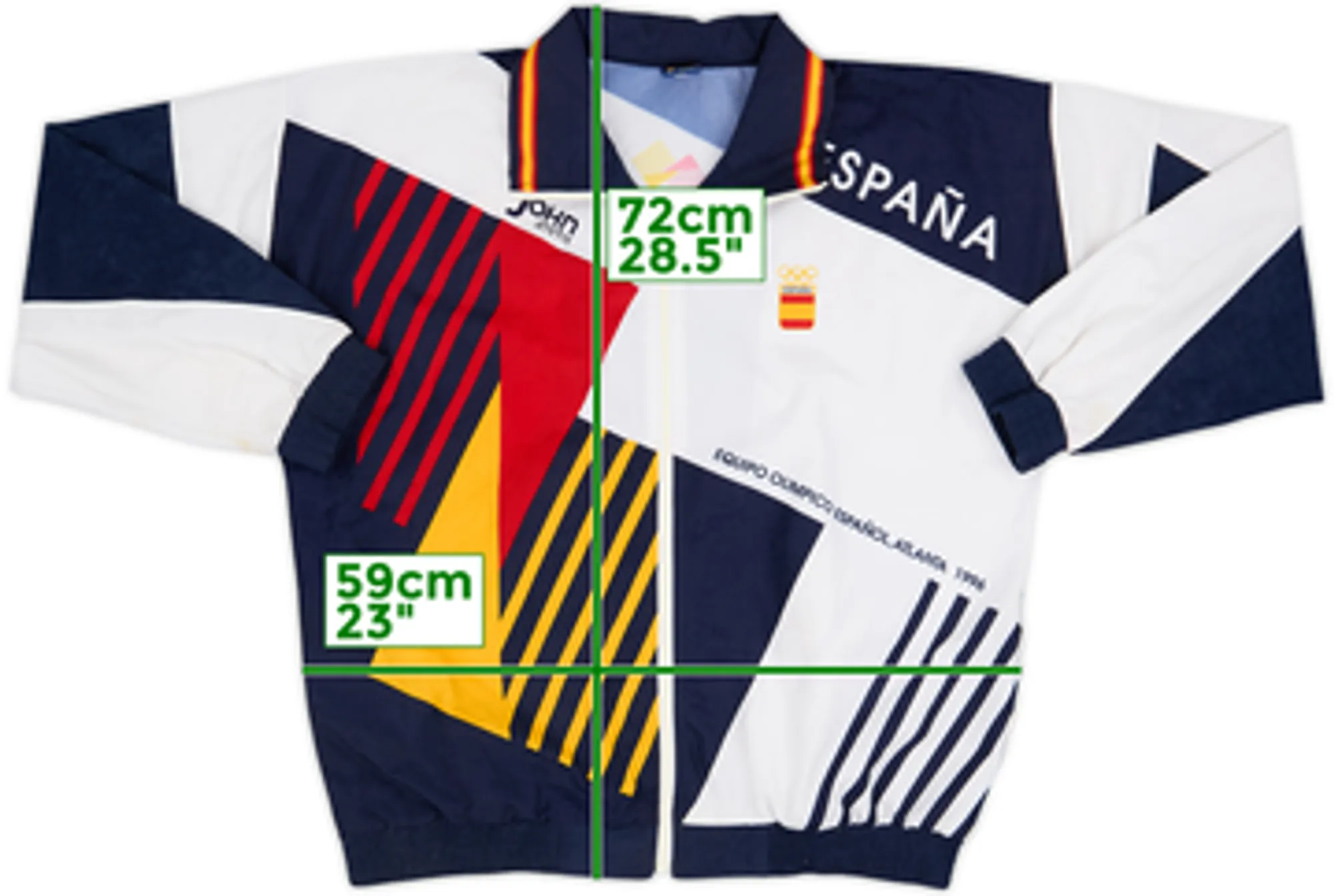 1996 Spain Olympics John Smith Track Jacket - 8/10 - (L)