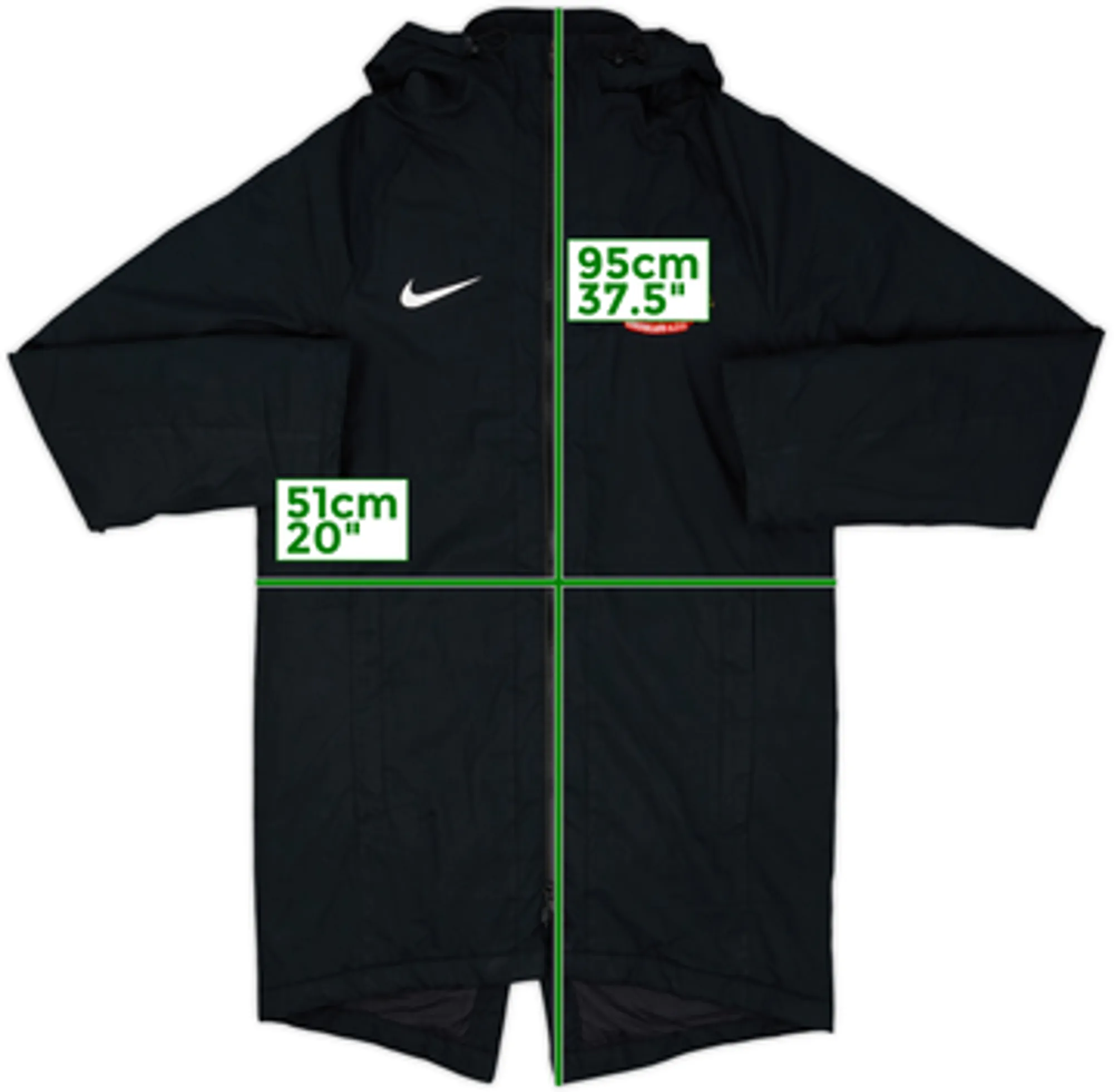 2022-23 Sunderland Nike Padded Bench Coat - 8/10 - (S)