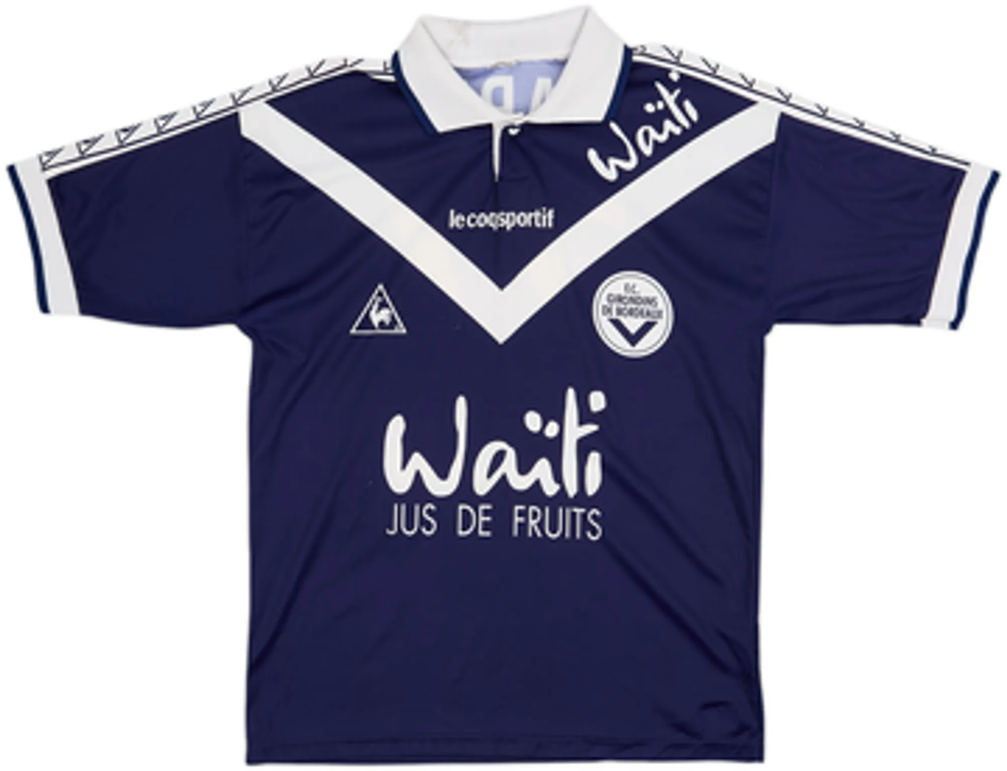 1996-97 Bordeaux Home Shirt Papin #27 - 7/10 - (M)