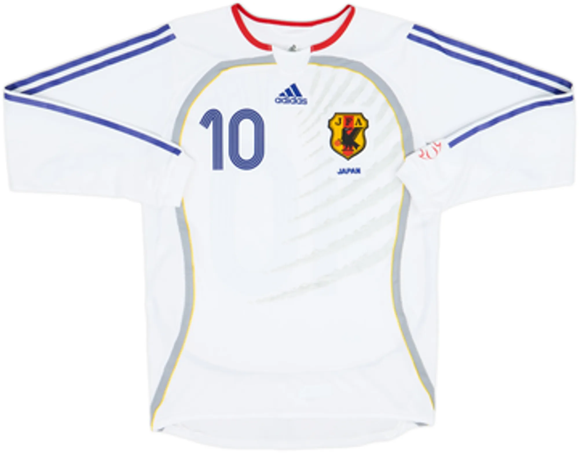 2006-08 Japan Away L/S Shirt Nakamura #10 - 8/10 - (M)