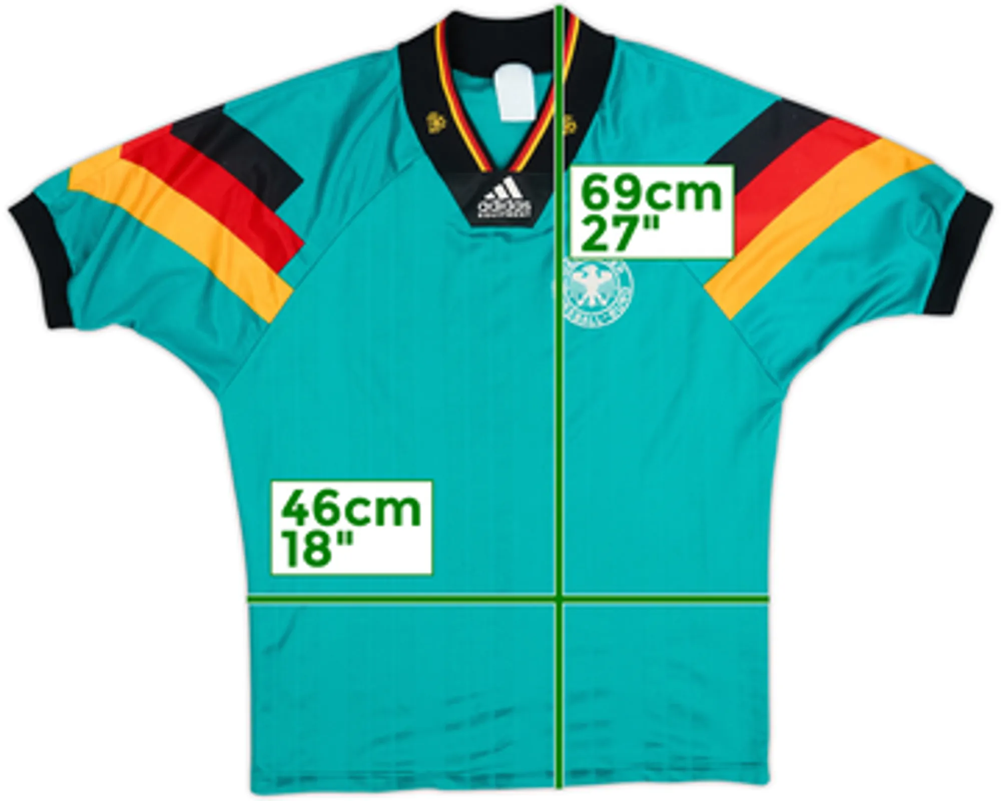 1992-94 Germany Away Shirt - 6/10 - (S)