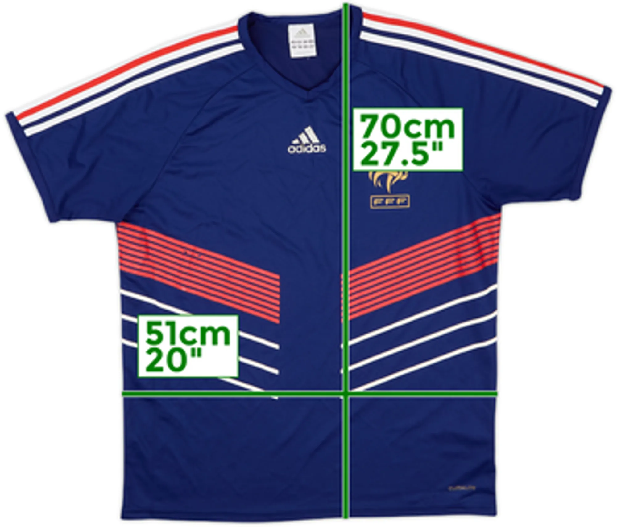 2009-10 France Basic Home Shirt - 4/10 - (M)