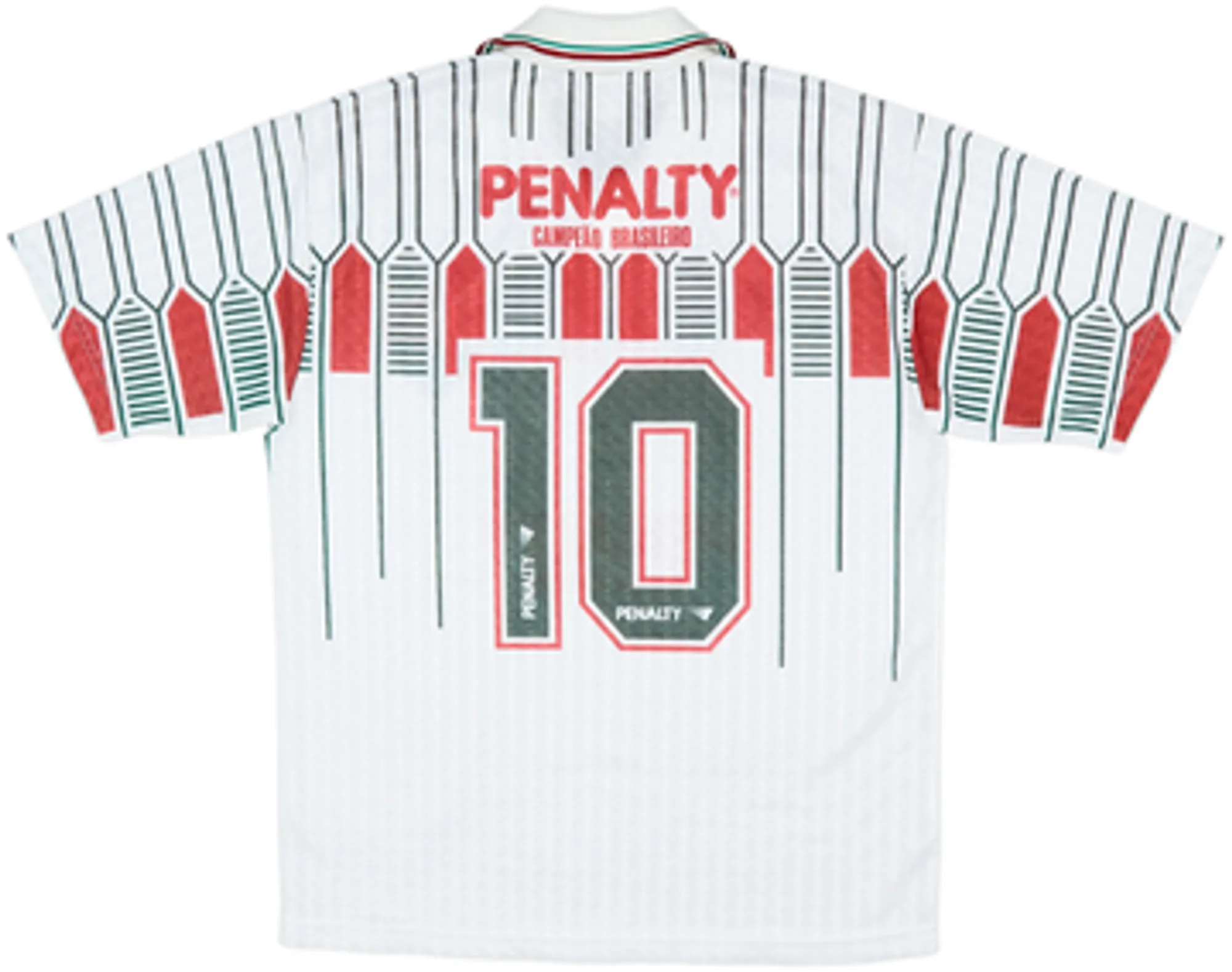 1992-93 Fluminense Away Shirt #10 - 8/10 - (L)