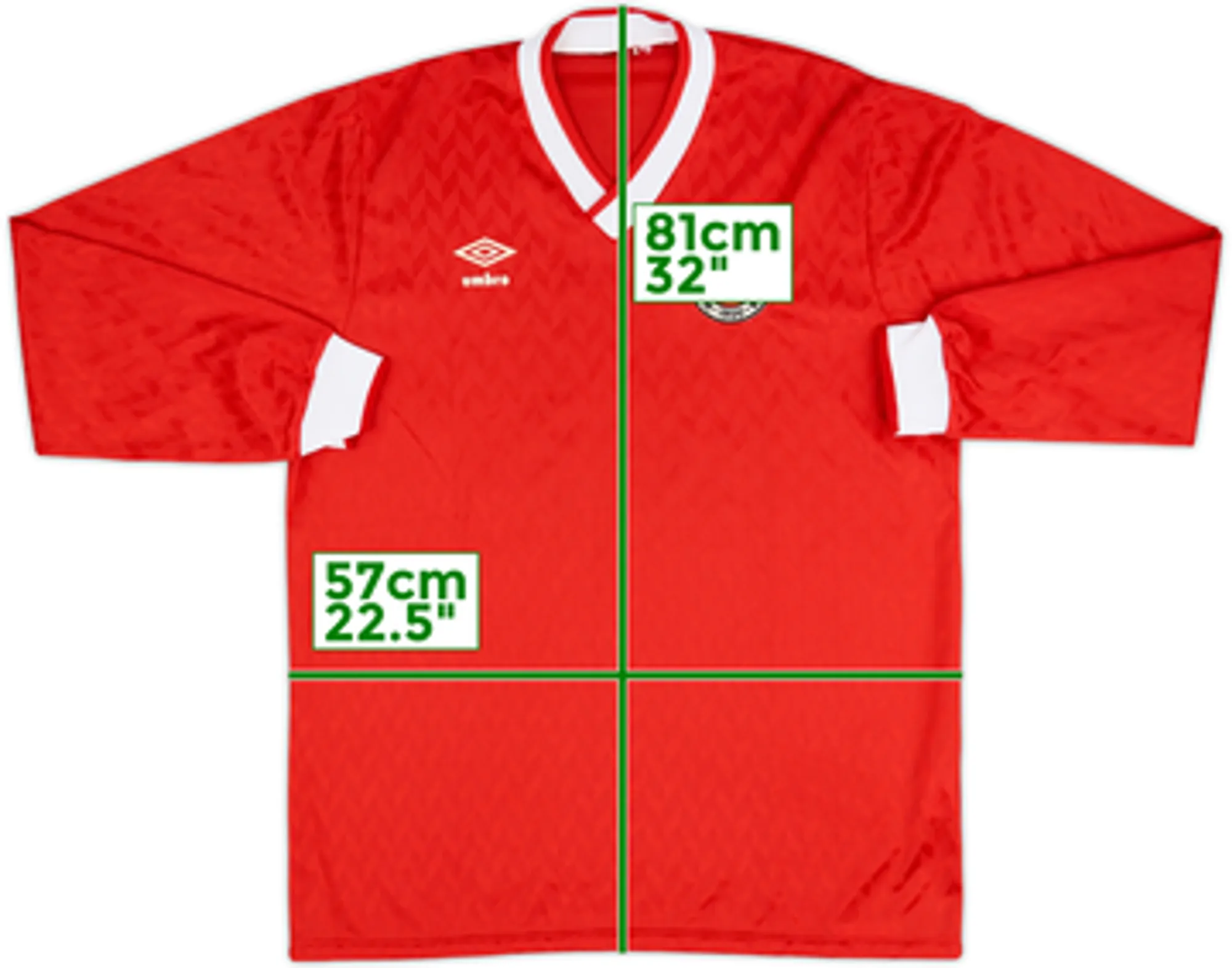 1990 Malta Home L/S Shirt - 8/10 - (L)