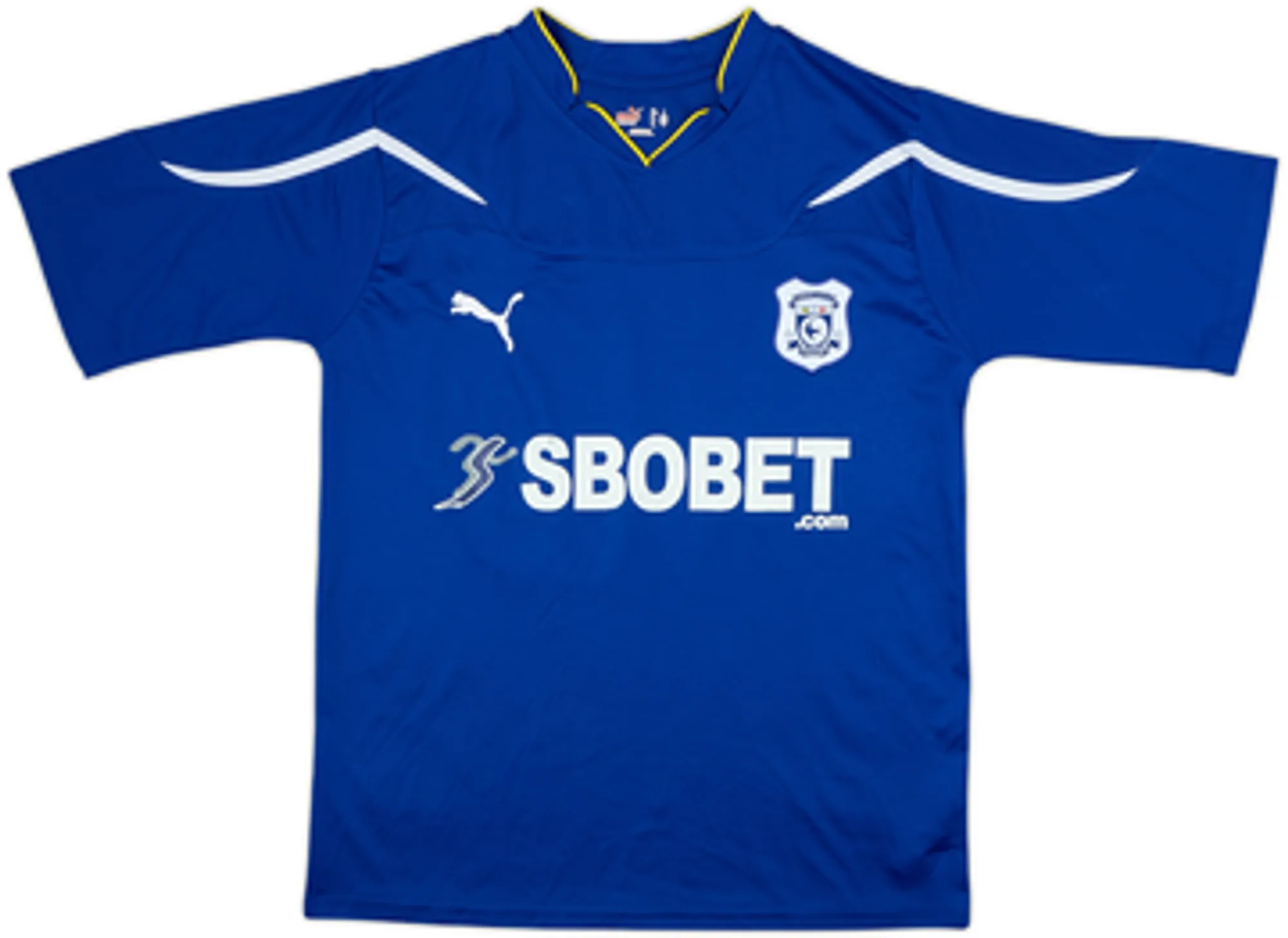 2010-11 Cardiff Home Shirt Bellamy #39 - 7/10 - (L)