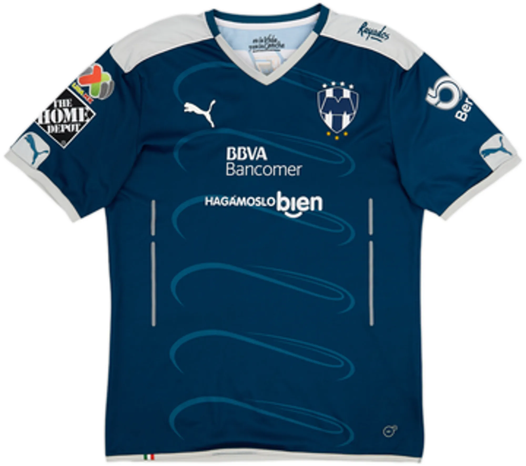 2016-17 Monterrey Away Shirt C. Sanchez #13 - 6/10 - (L)