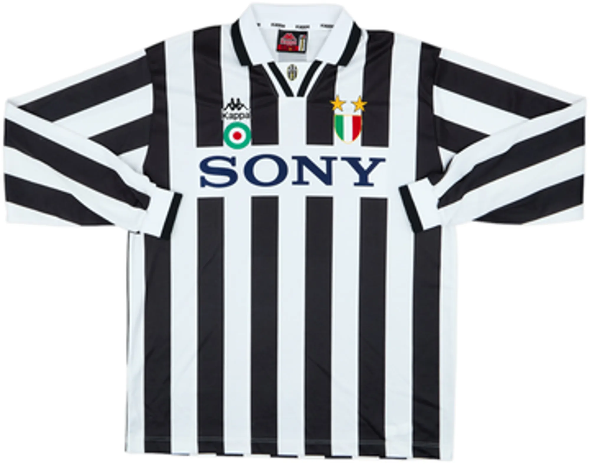 1995-97 Juventus Home L/S Shirt #10 - 9/10 - (XL)
