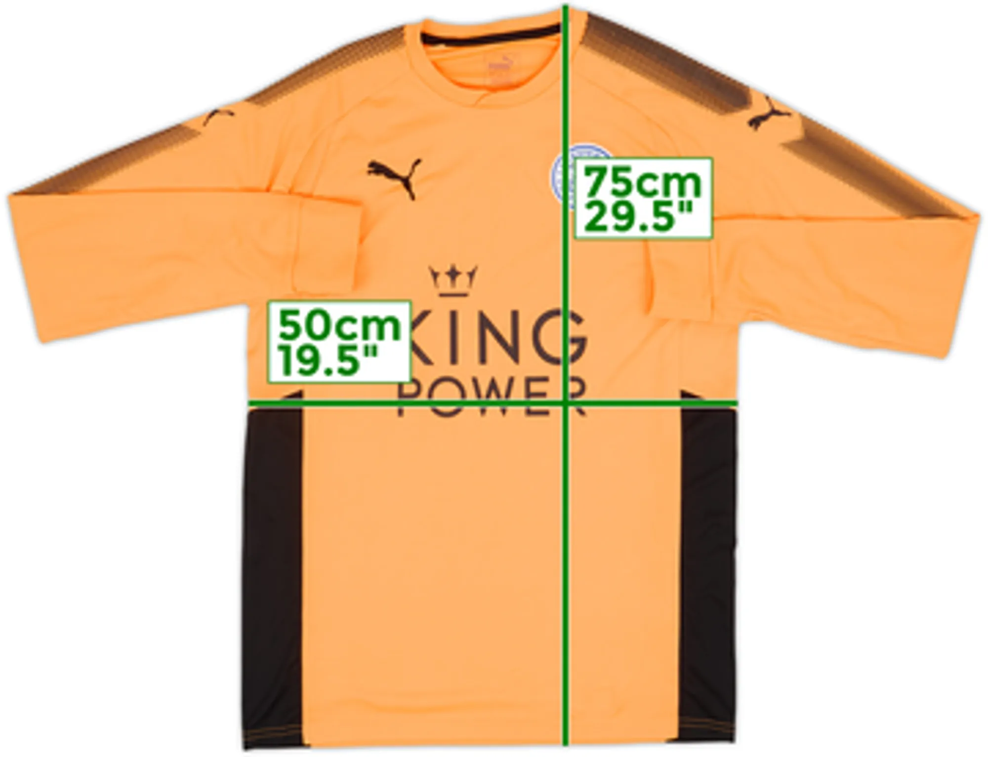 2017-18 Leicester GK Shirt - 9/10 - (L)