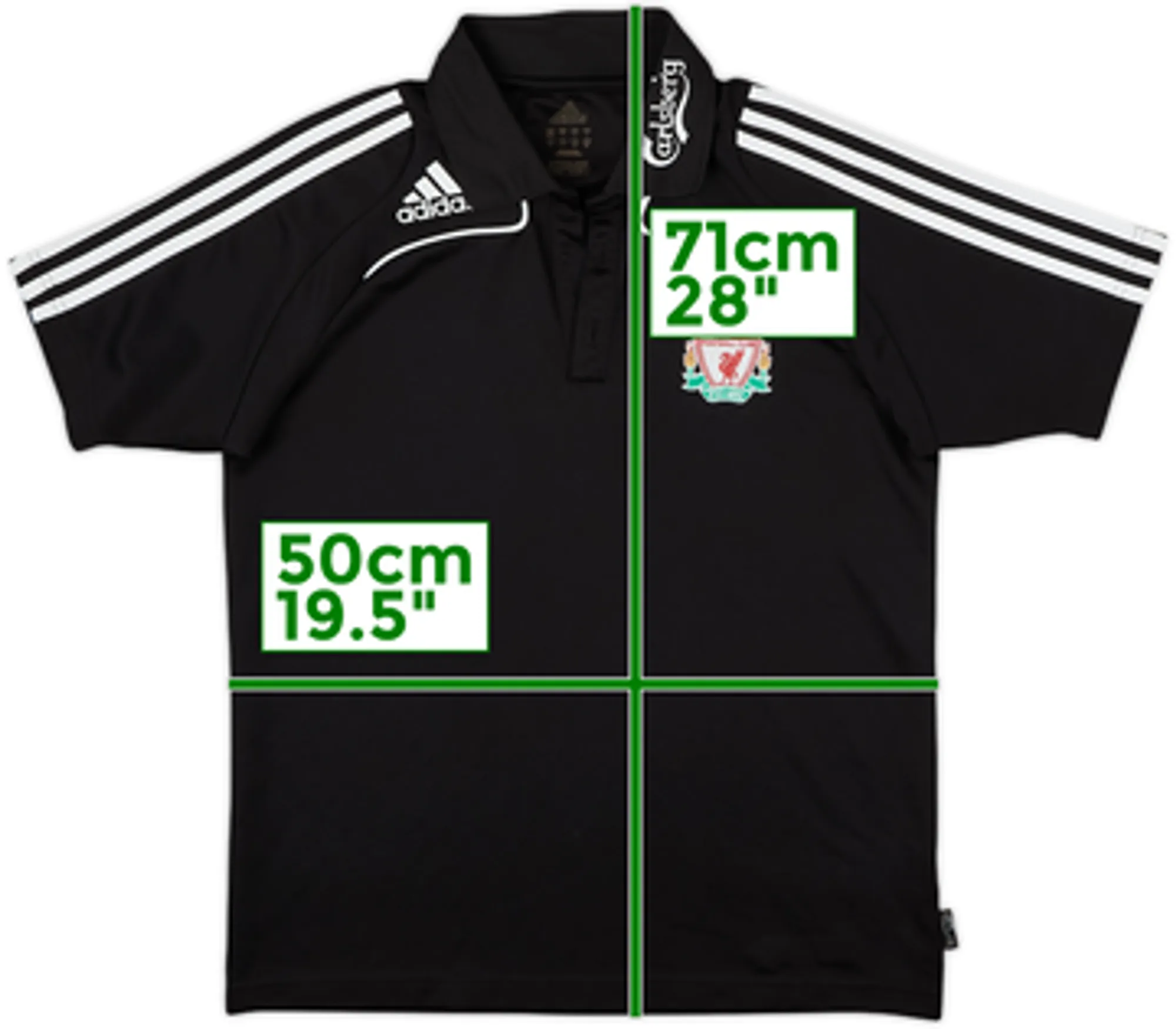 2008-09 Liverpool adidas Polo Shirt - 4/10 - (M)