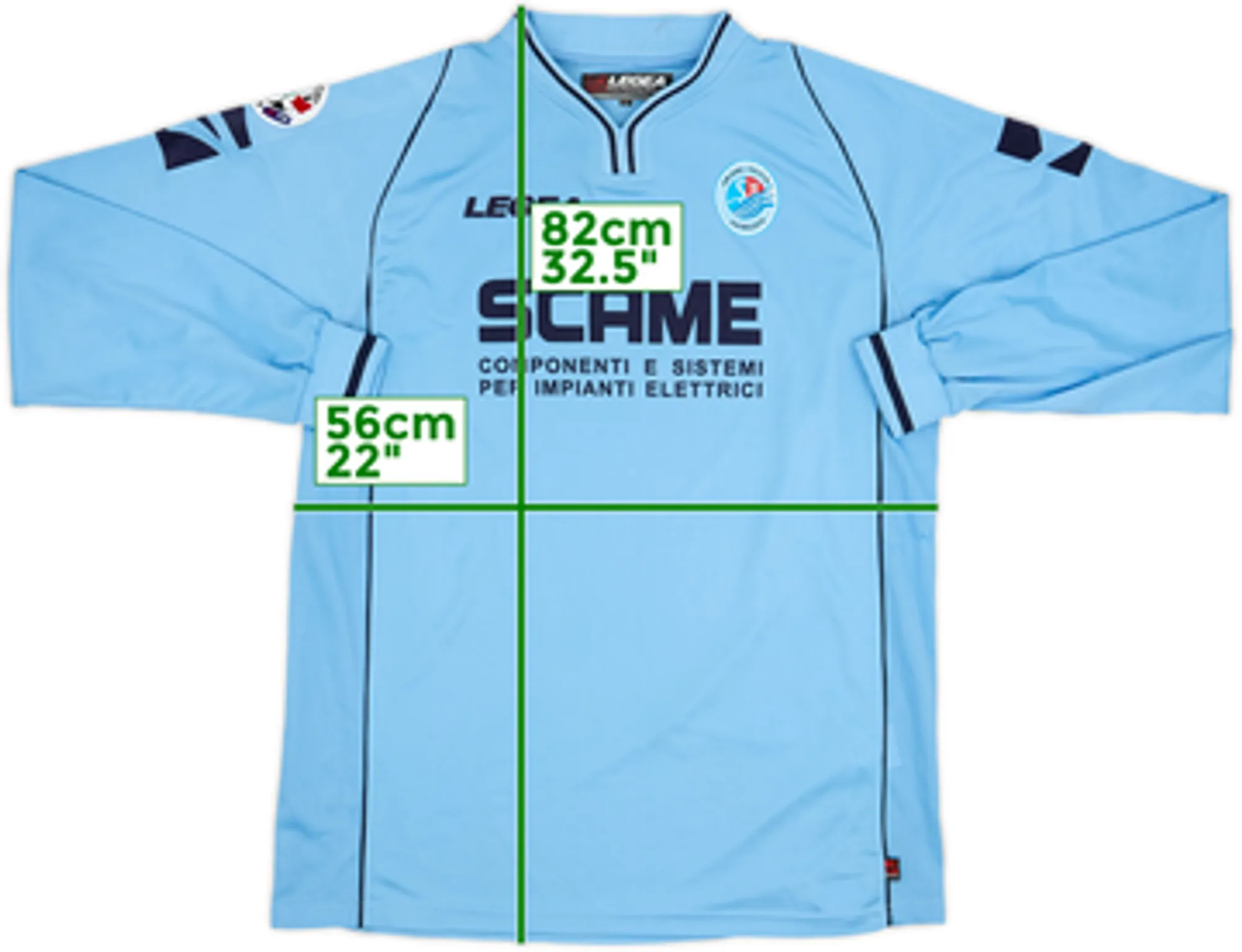 2003-05 Albinoleffe Home L/S Shirt - 10/10 - (L)