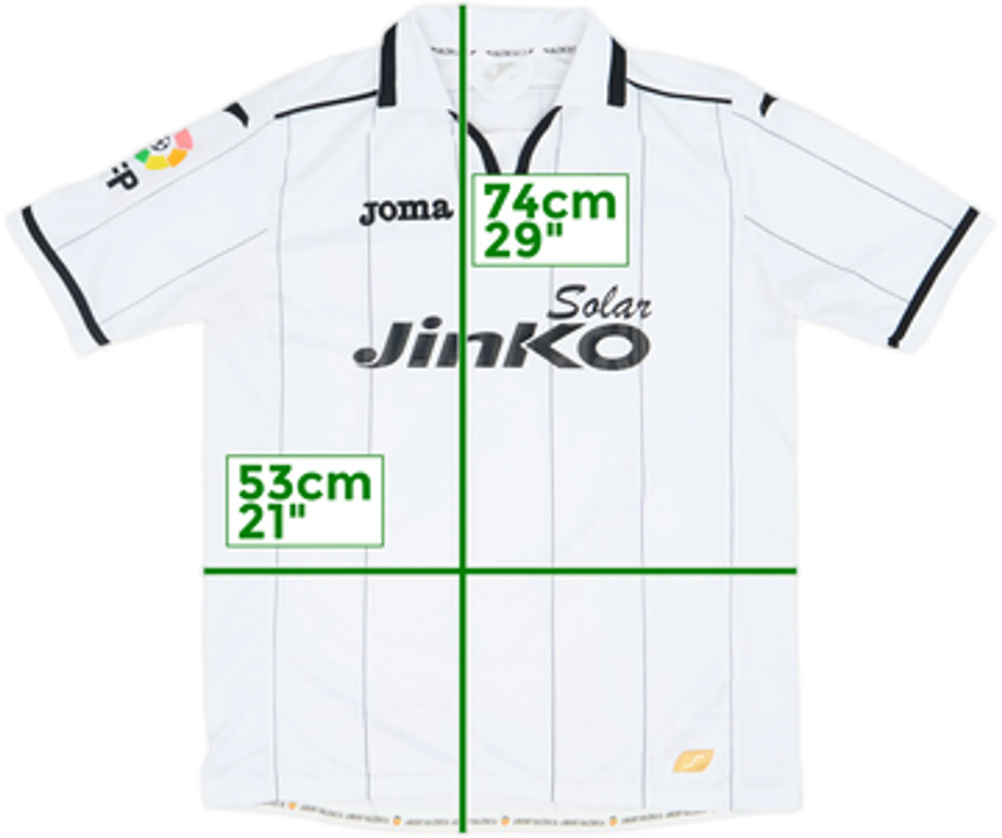 2012-13 Valencia Home Shirt - 7/10 - (M)