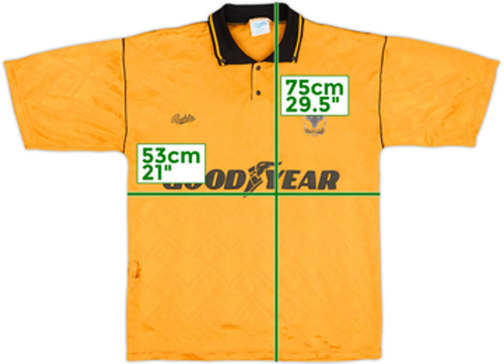 1991-92 Wolves Home Shirt - 4/10 - (M)