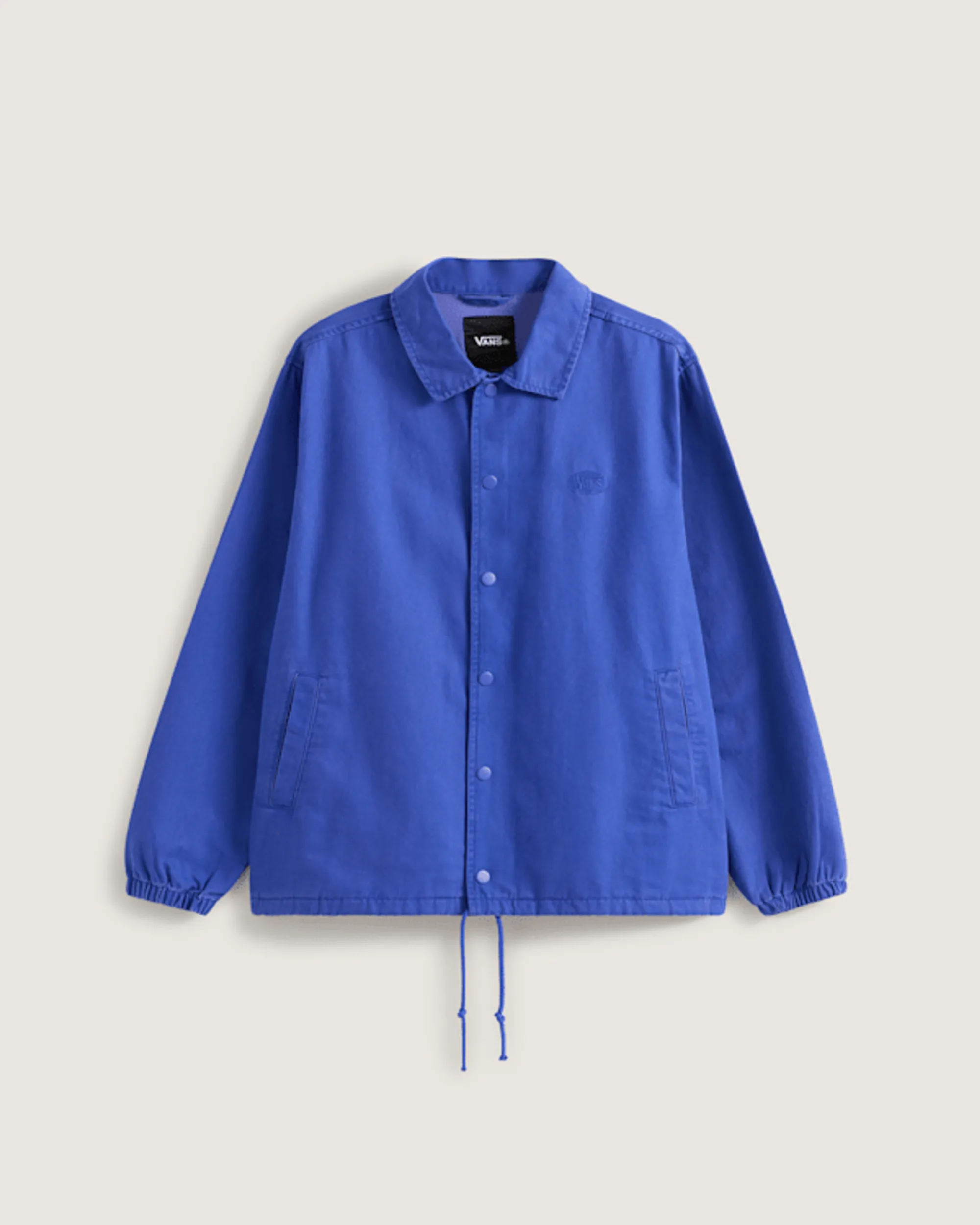 Vans - Torrey Pigment Canvas Coaches Jacket, Man, Blue