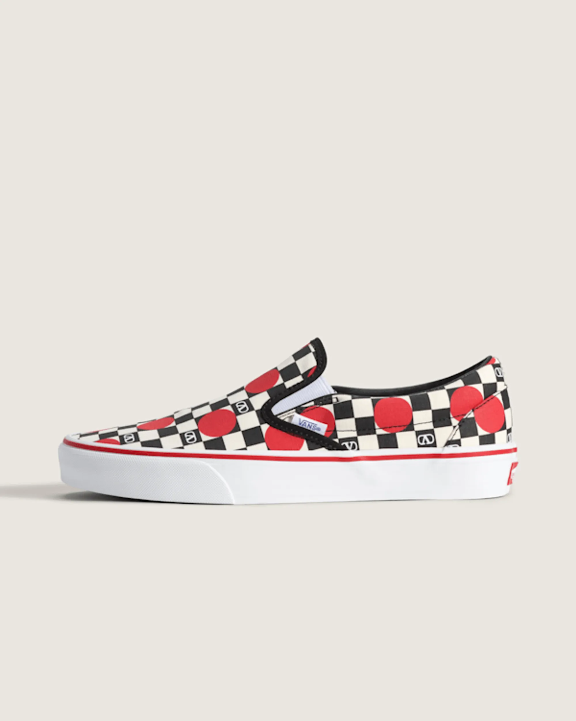 Vans - Valentino Garavani And Vans Classic Slip-On, Man, Black