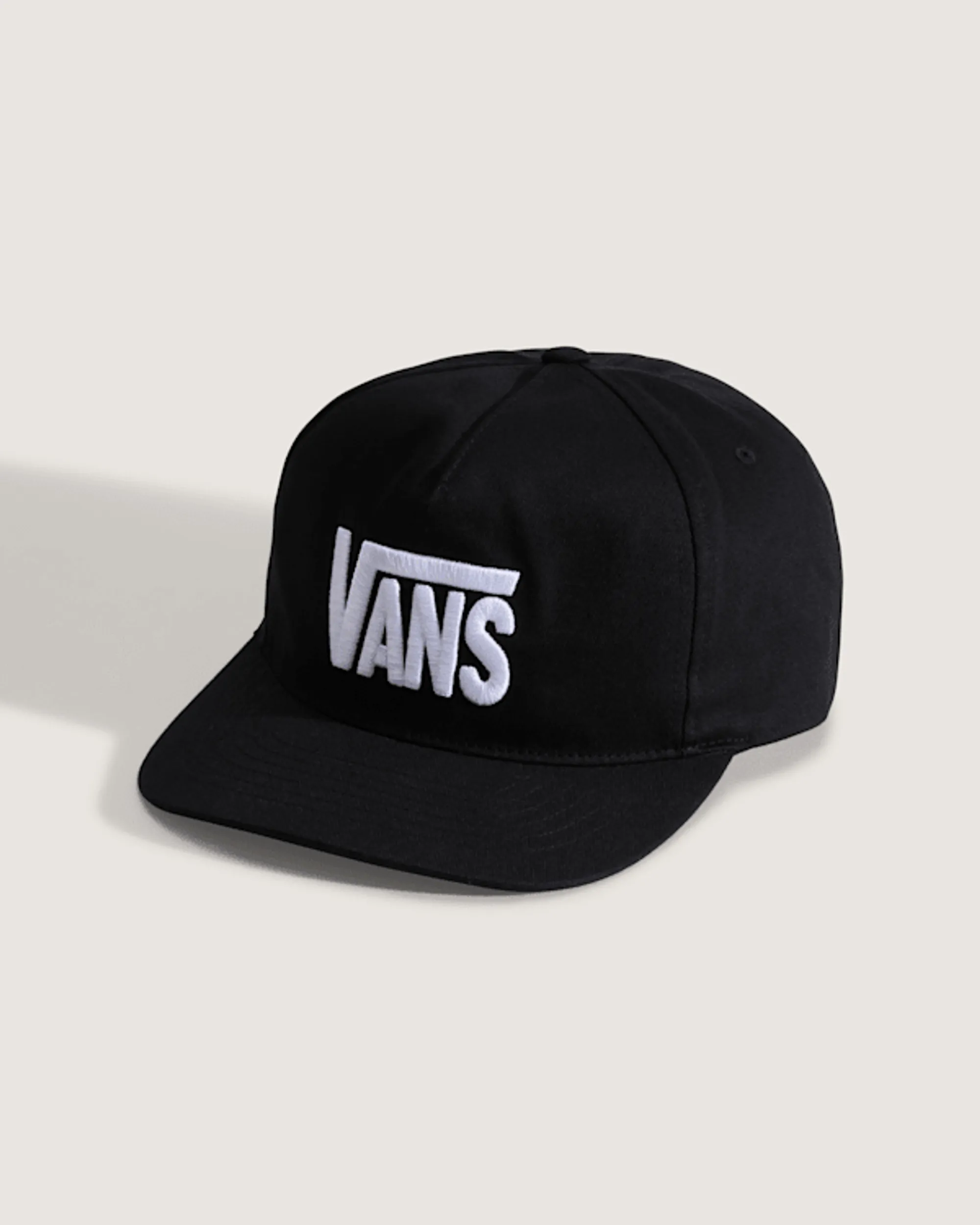 Vans - Stretch Logo Snapback Hat, Man, Black