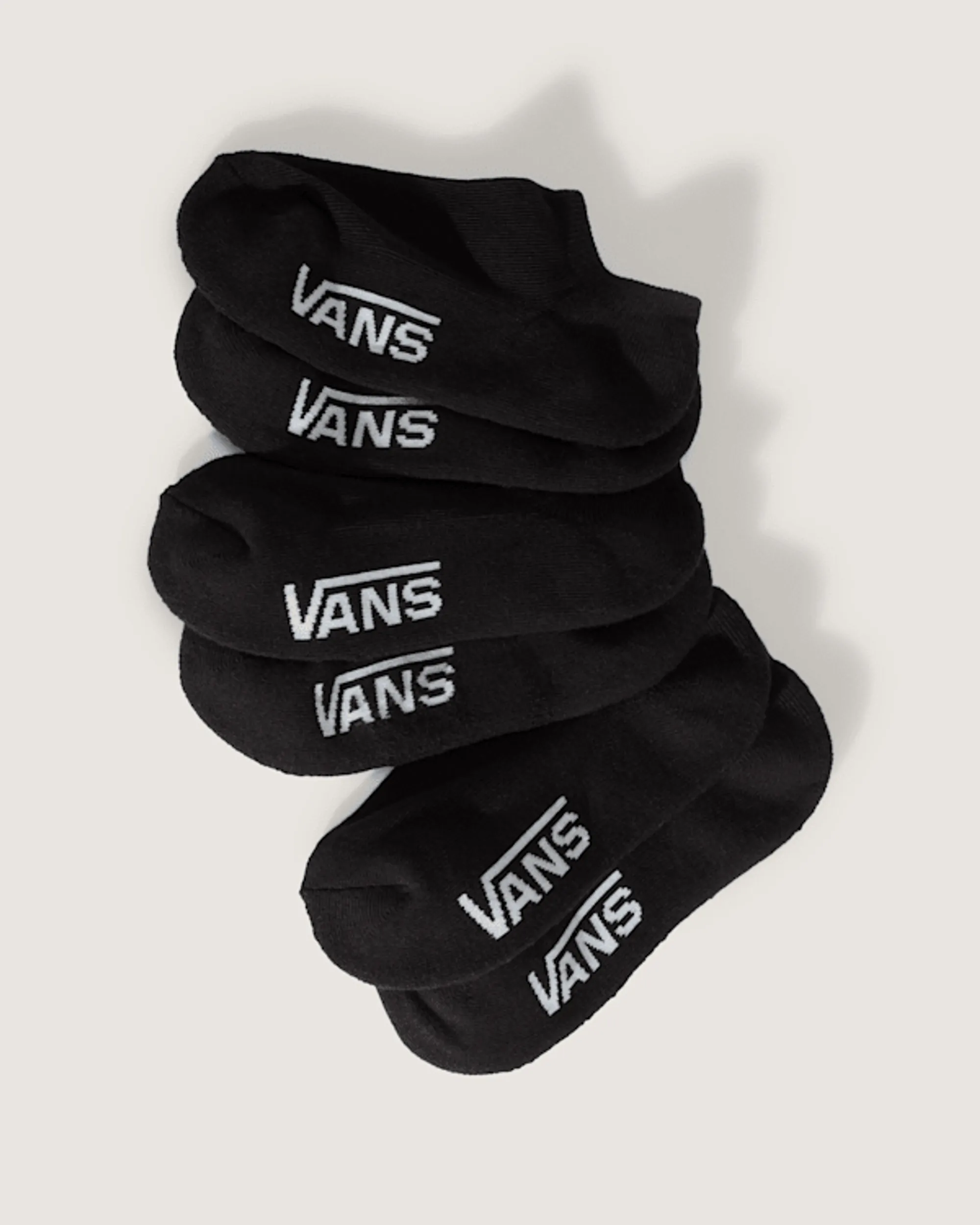 Vans - Kids Classic Kick Socks (3 Pairs), Black