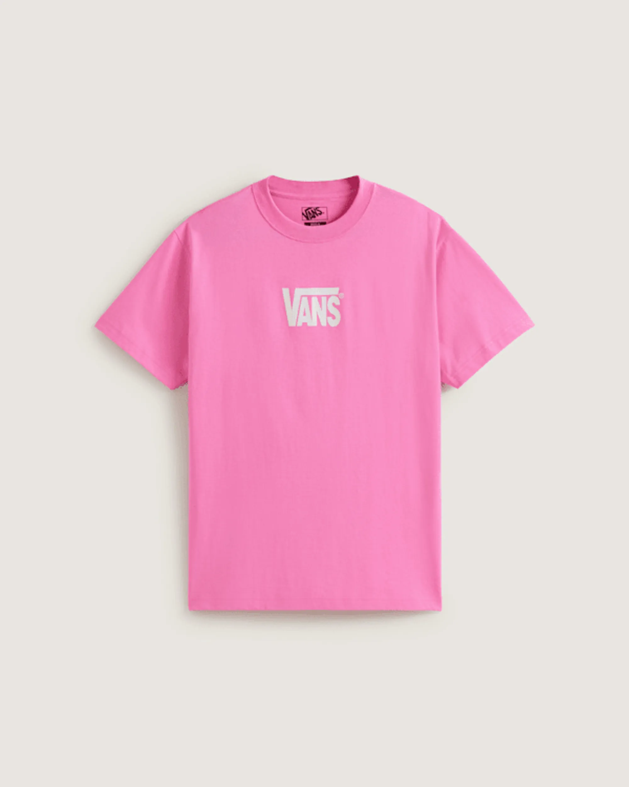 Vans - Stretch Logo T-Shirt, Man, Pink