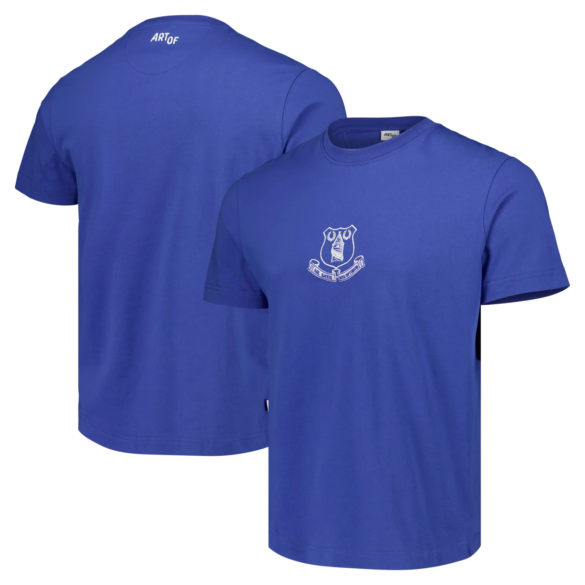 Everton x Art of Embroidered T-Shirt - Blue - Unisex