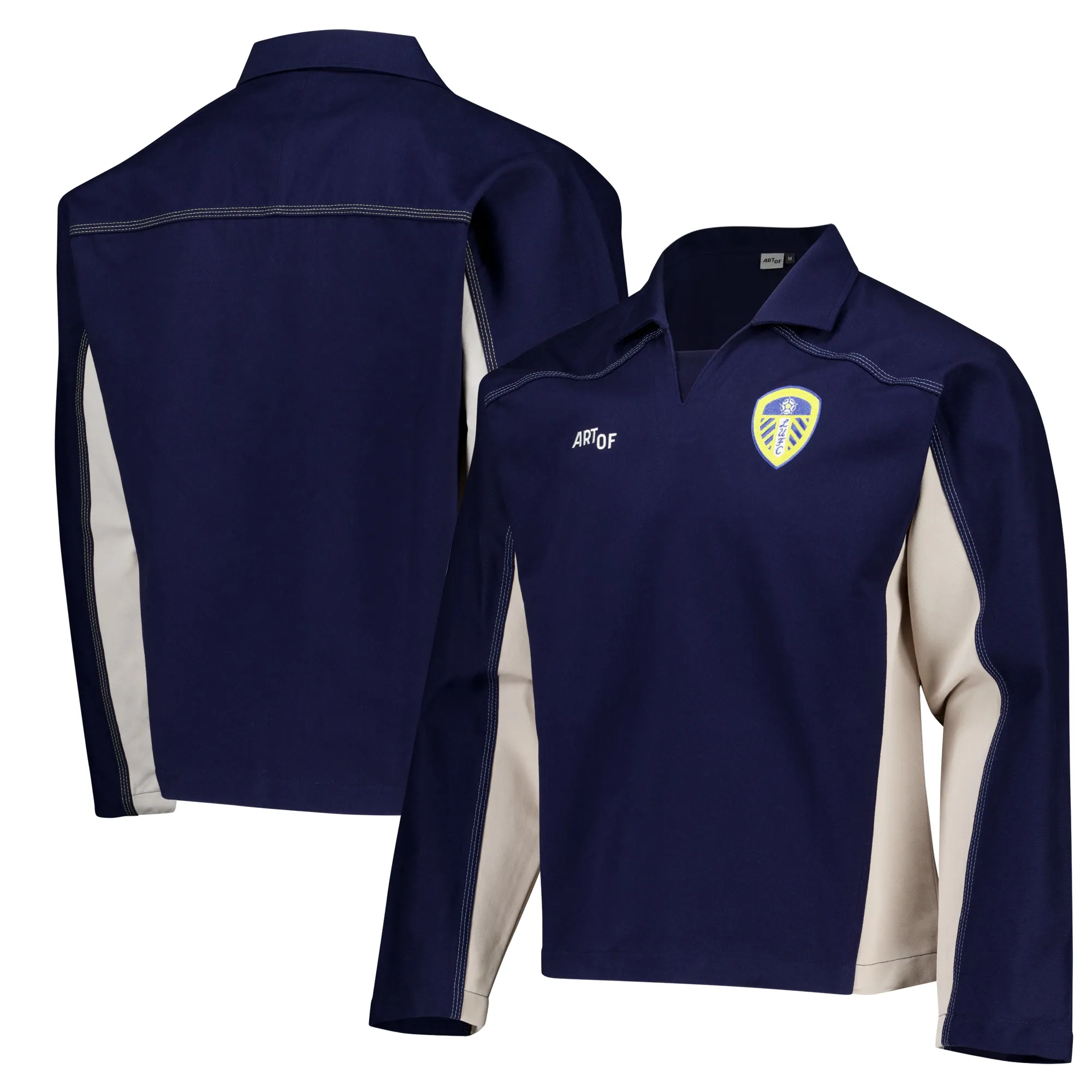 Leeds United x Art of Drill Top - Navy - Unisex