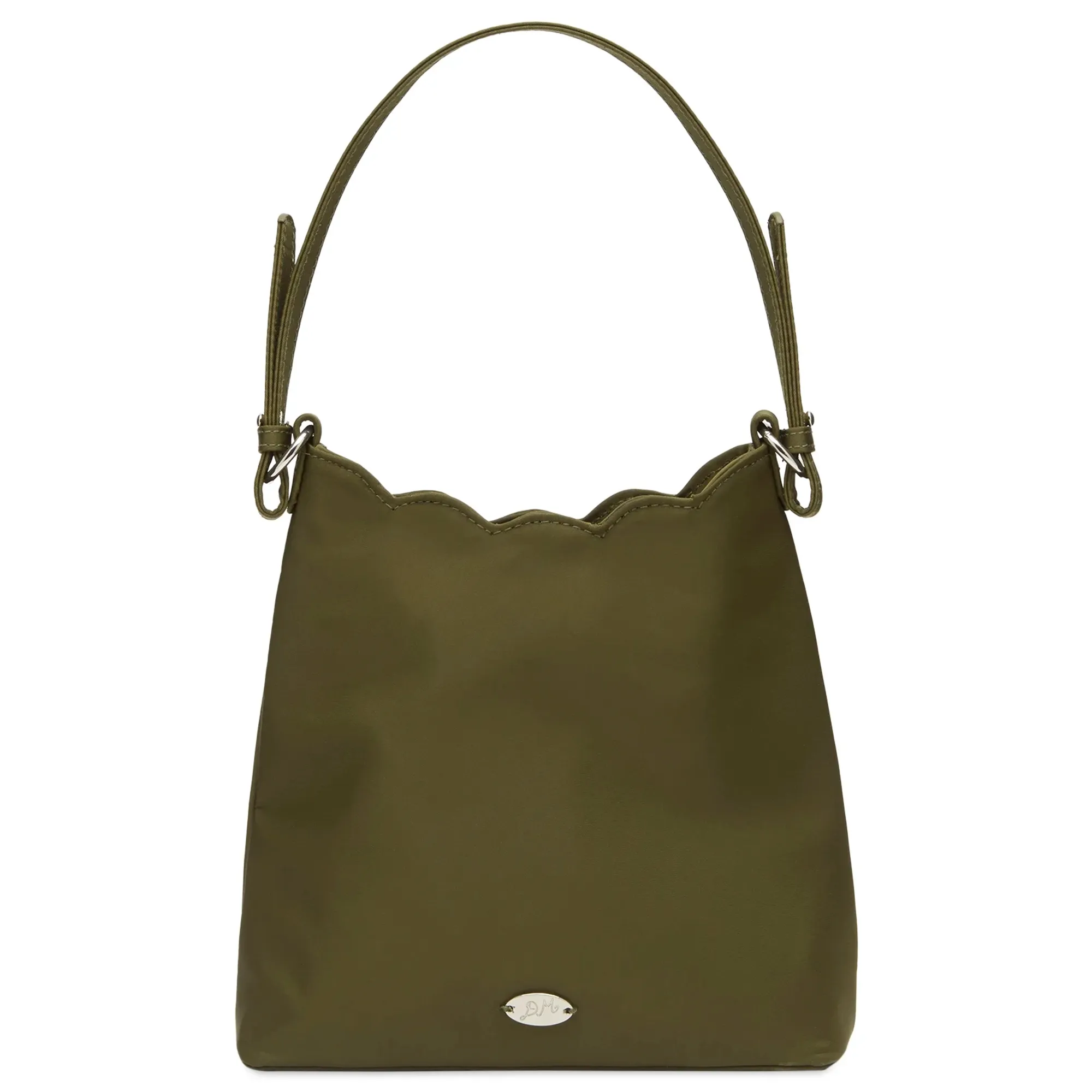 Damson Madder Women's Heavy Satin Lorelai Bag Olive