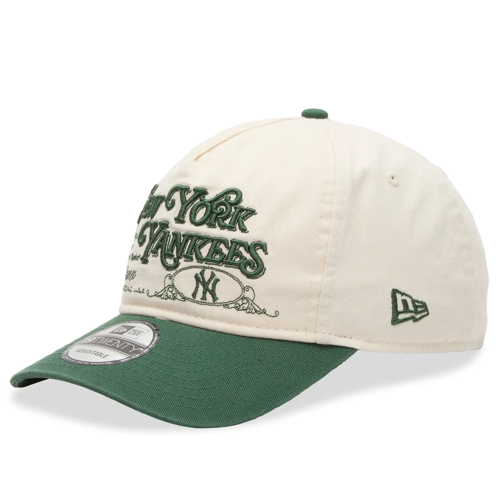 New Era Washed Graphic 19Twenty Cap Cream