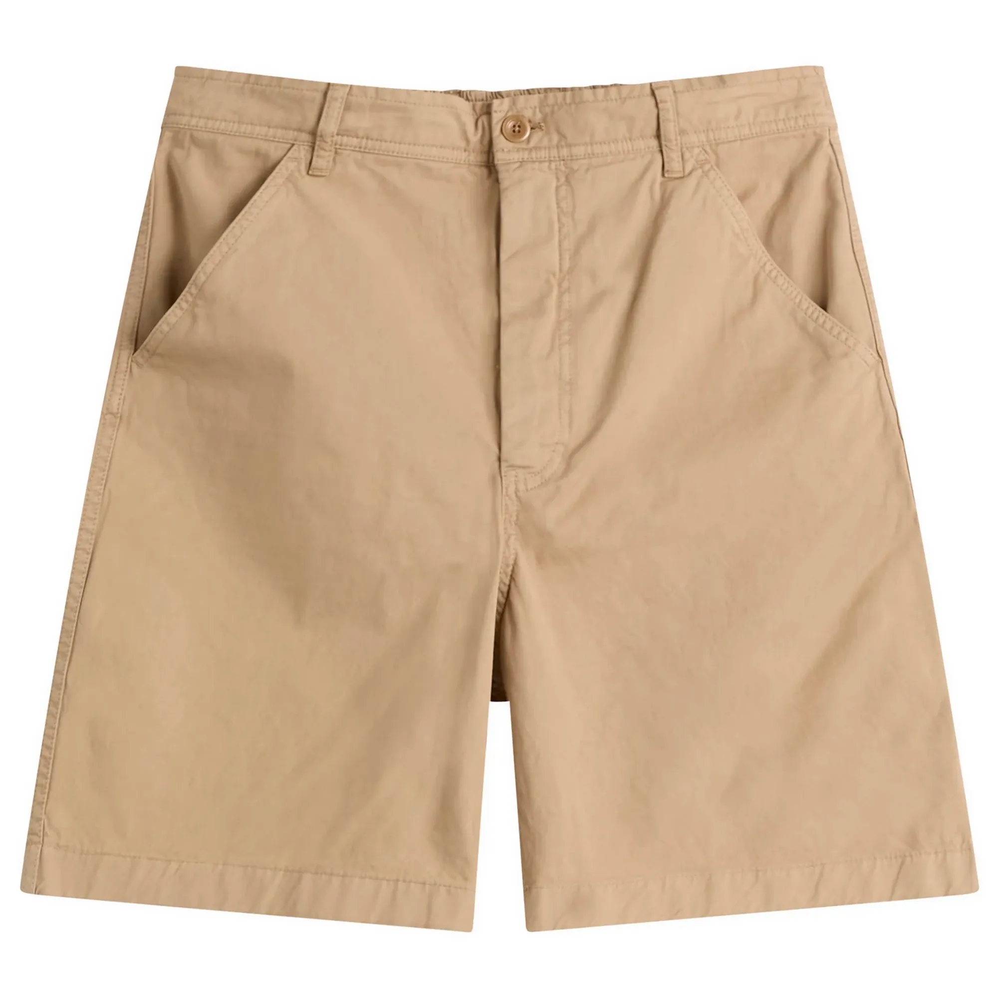 Norse Projects Men's Kvitfell Relaxed Twill Shorts Walnut