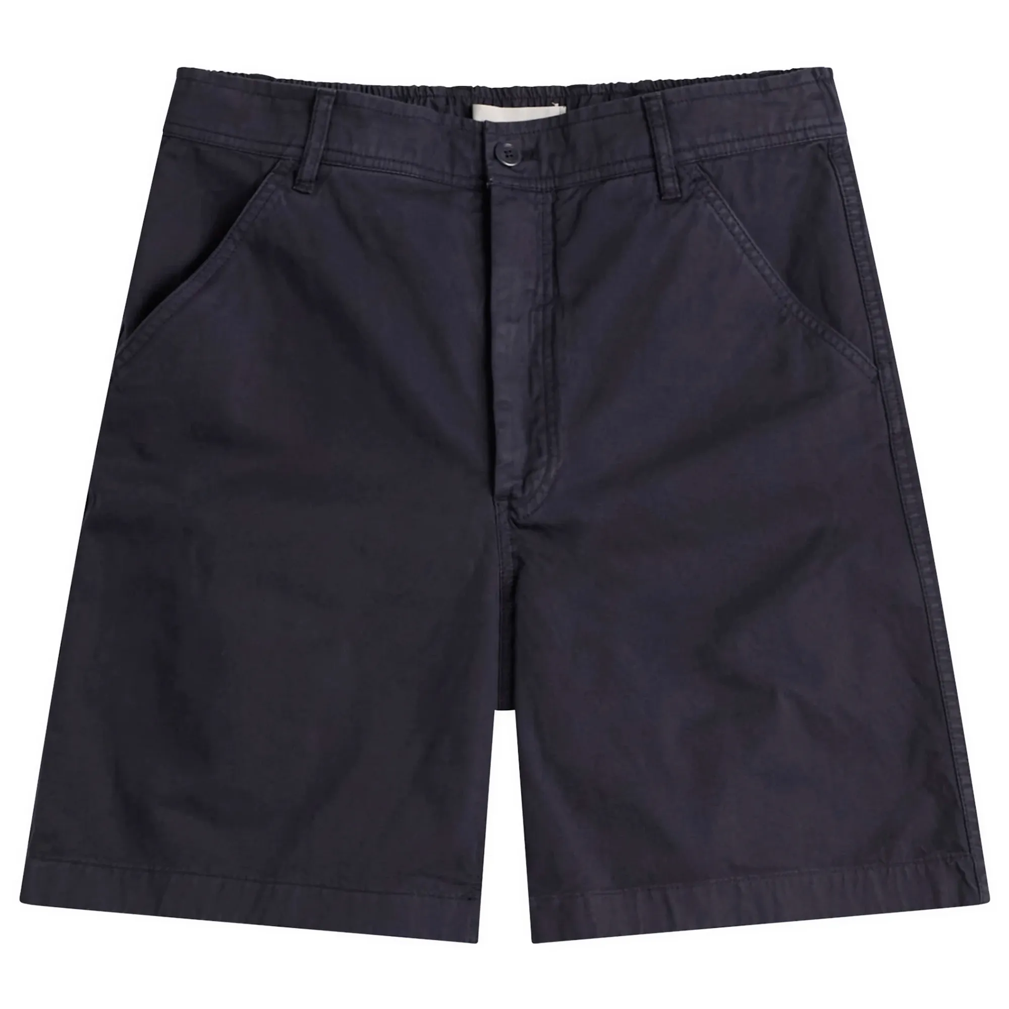 Norse Projects Men's Kvitfell Relaxed Twill Shorts Dark Navy