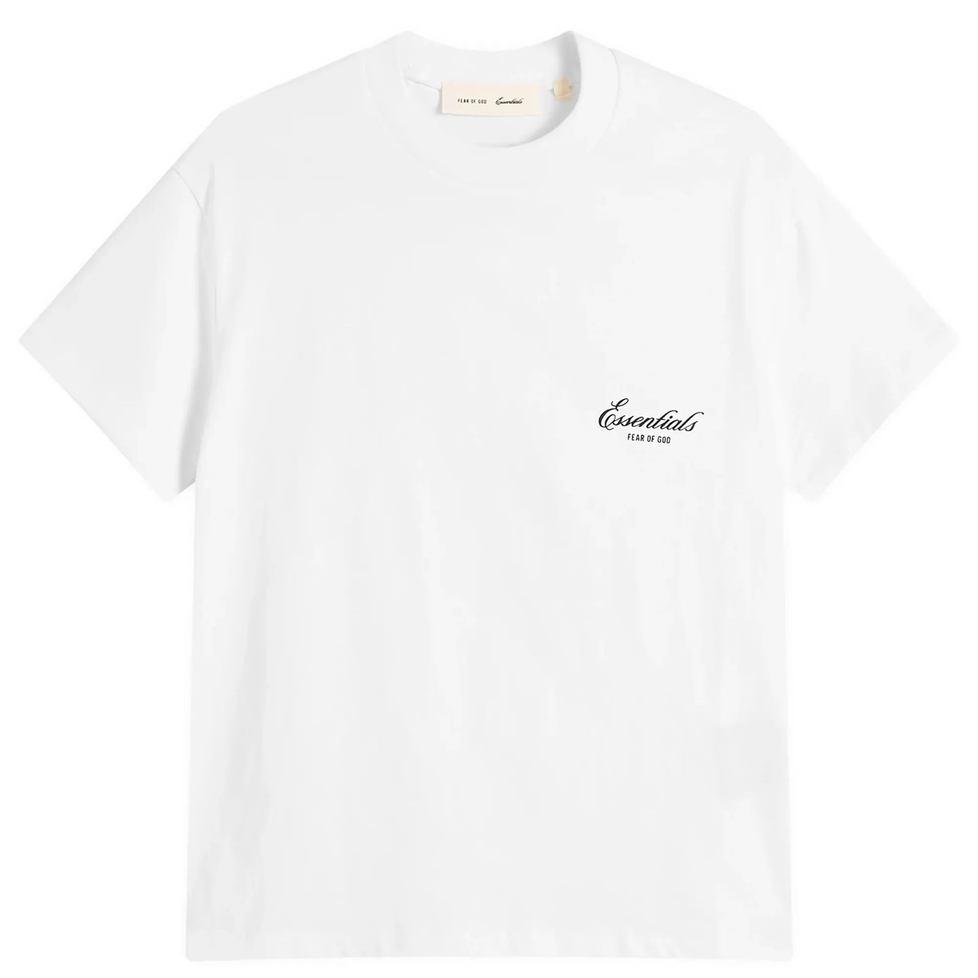 Fear of God ESSENTIALS Women's Classic Short Sleeve T-Shirt Bright White