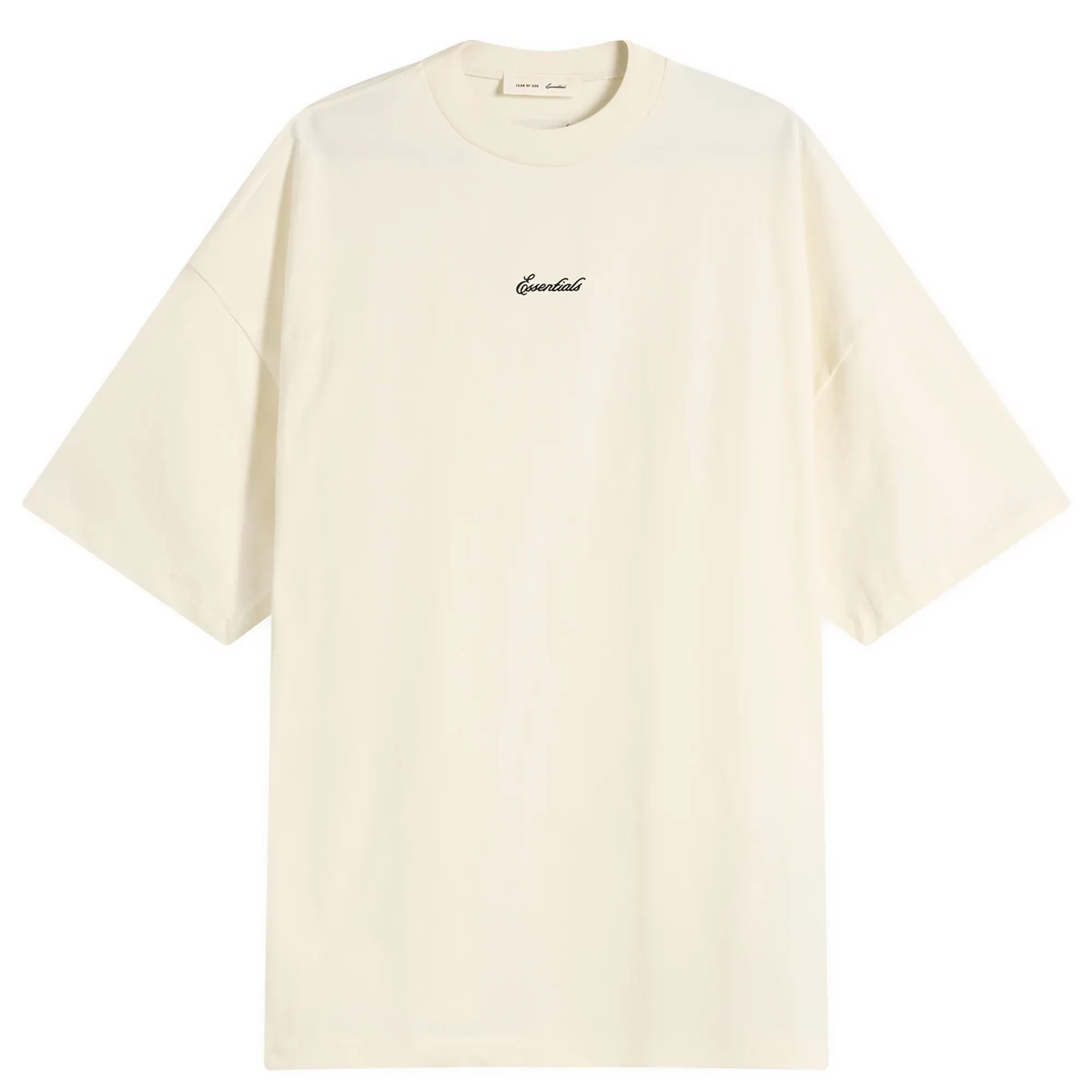 Fear of God ESSENTIALS Men's Signature 90s T-Shirt Ivory