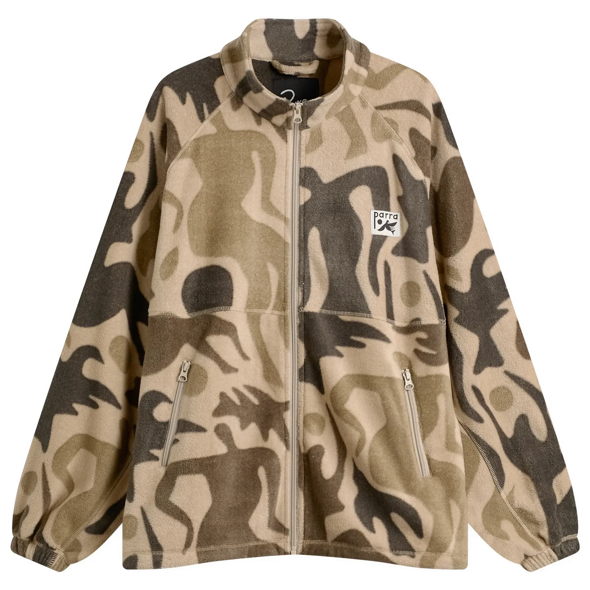 By Parra Men's Just Like Heaven Fleece Jacket Sand