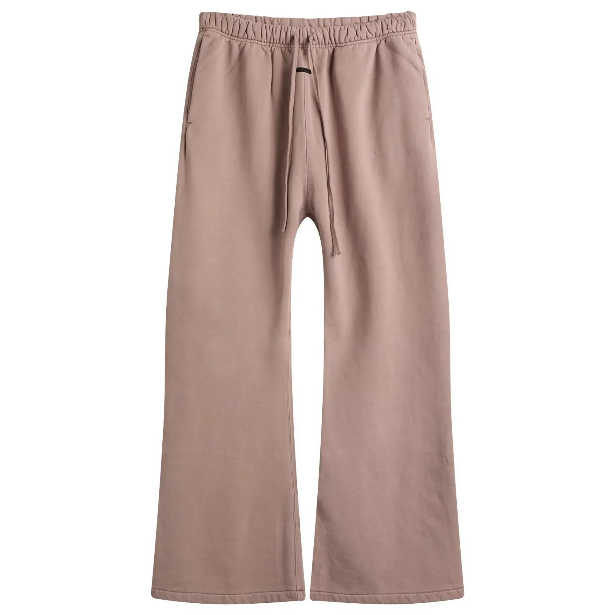 Fear of God ESSENTIALS Women's Signature Classic Fit Flare Sweatpant Faded Mauve