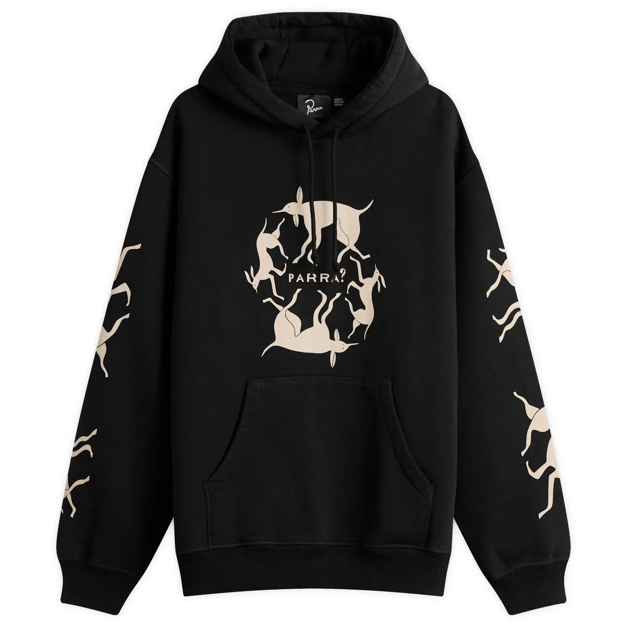 By Parra Men's Non Grand Café Hoodie Black