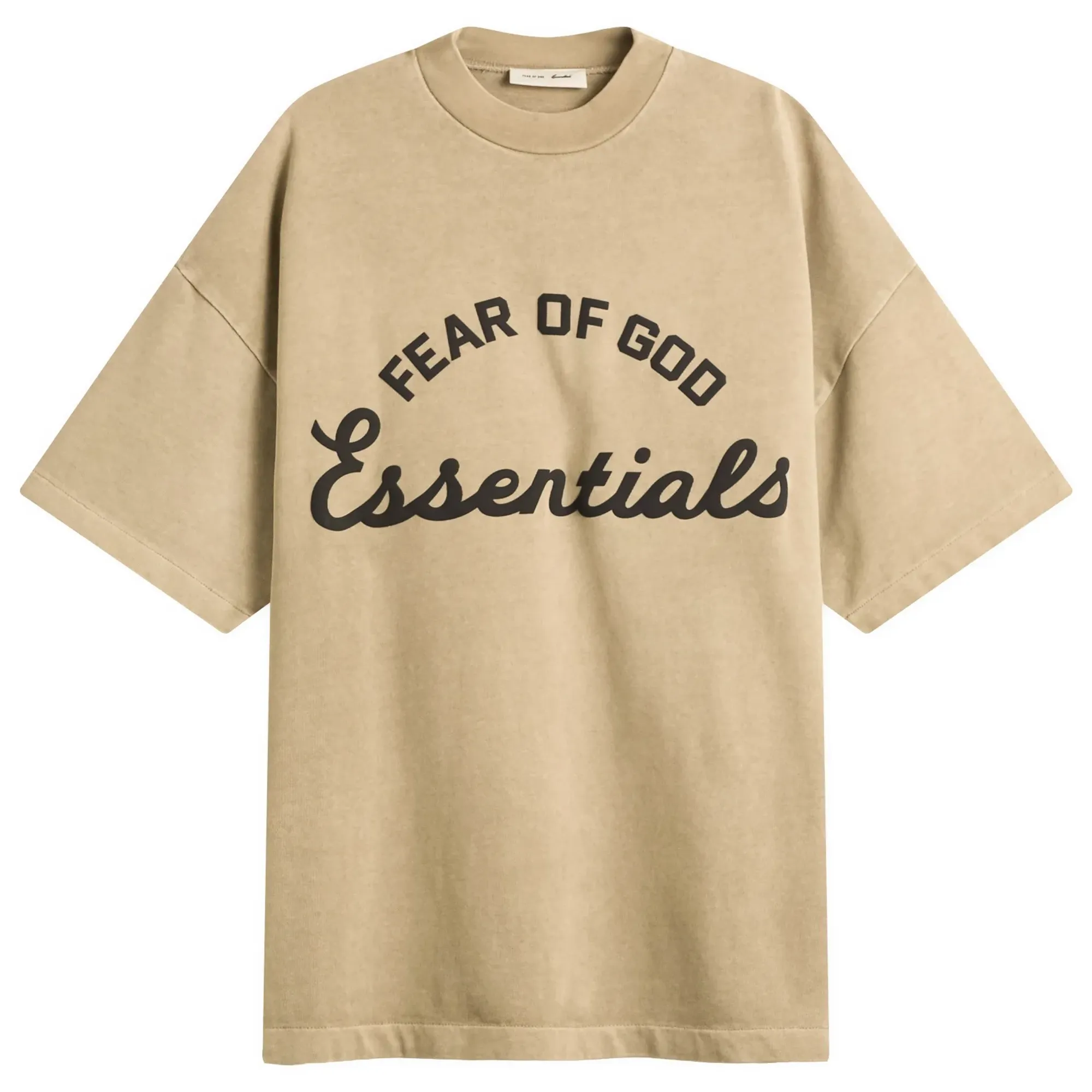 Fear of God ESSENTIALS Men's Training 90s T-Shirt Faded Dune