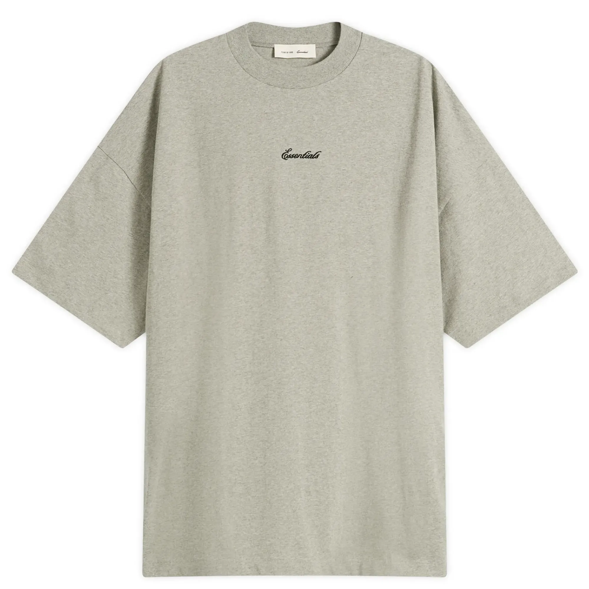 Fear of God ESSENTIALS Men's Signature 90s T-Shirt Concrete Heather