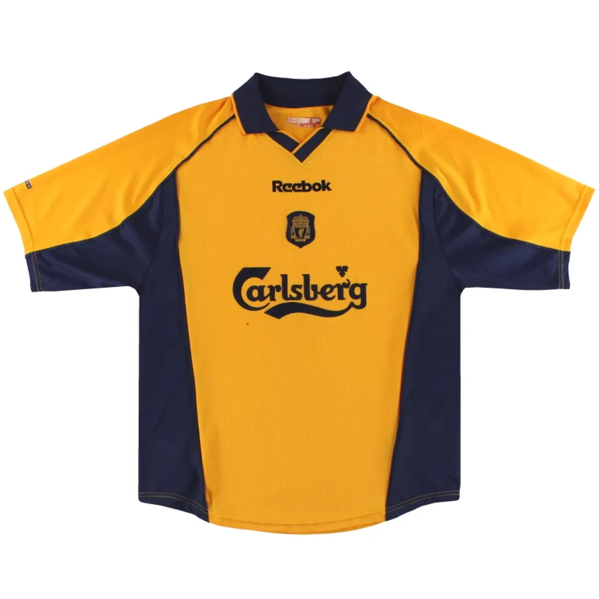 2000-02 Liverpool Reebok Away Shirt L - Liverpool / Excellent 
