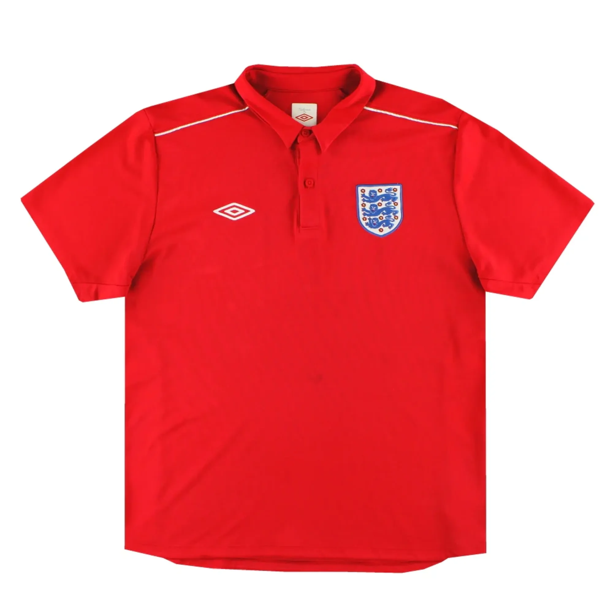 2010-11 England Umbro Polo Shirt XXL - England / Very Good 