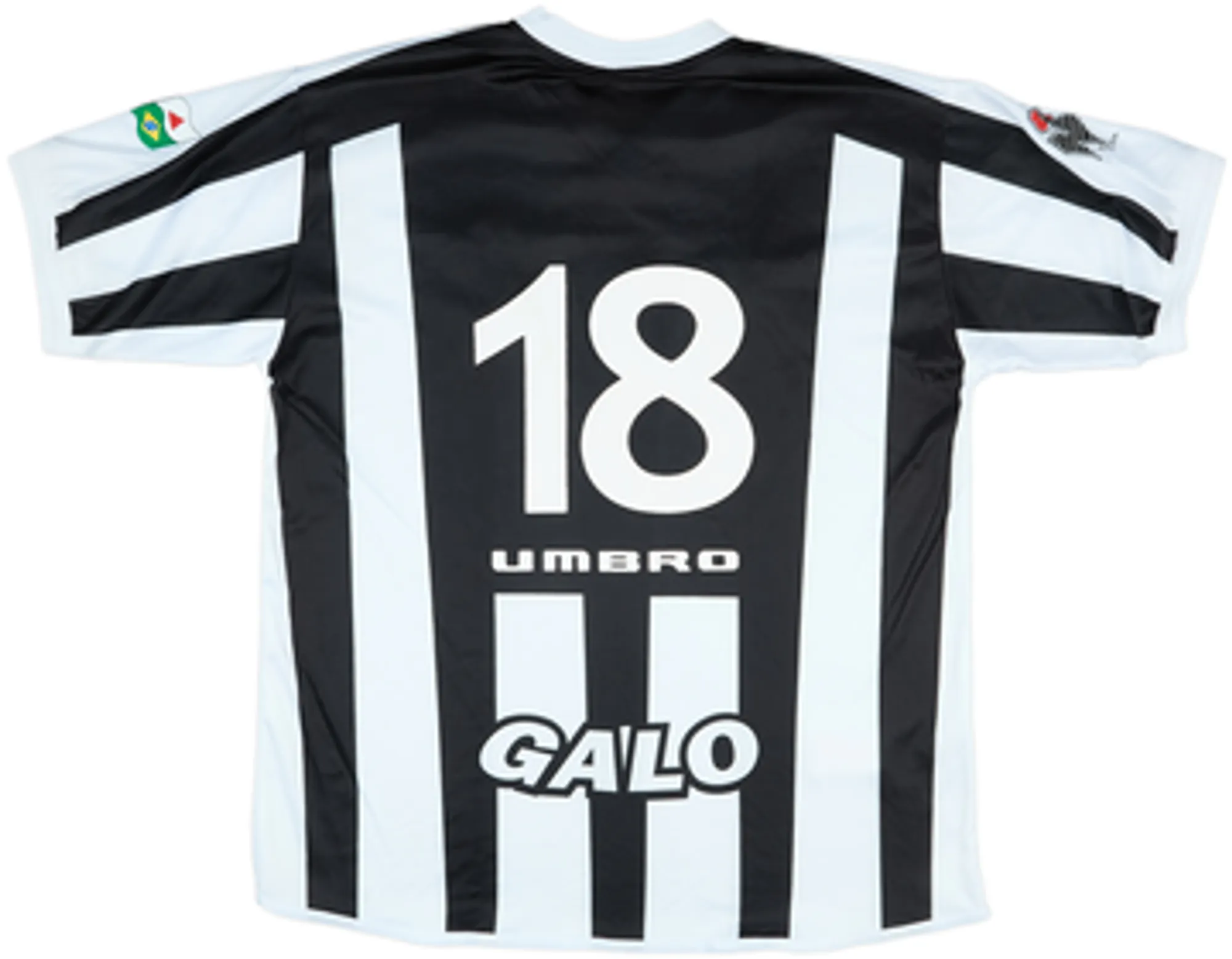 2002 Atletico Mineiro Home Shirt #18 - 9/10 - (XL)