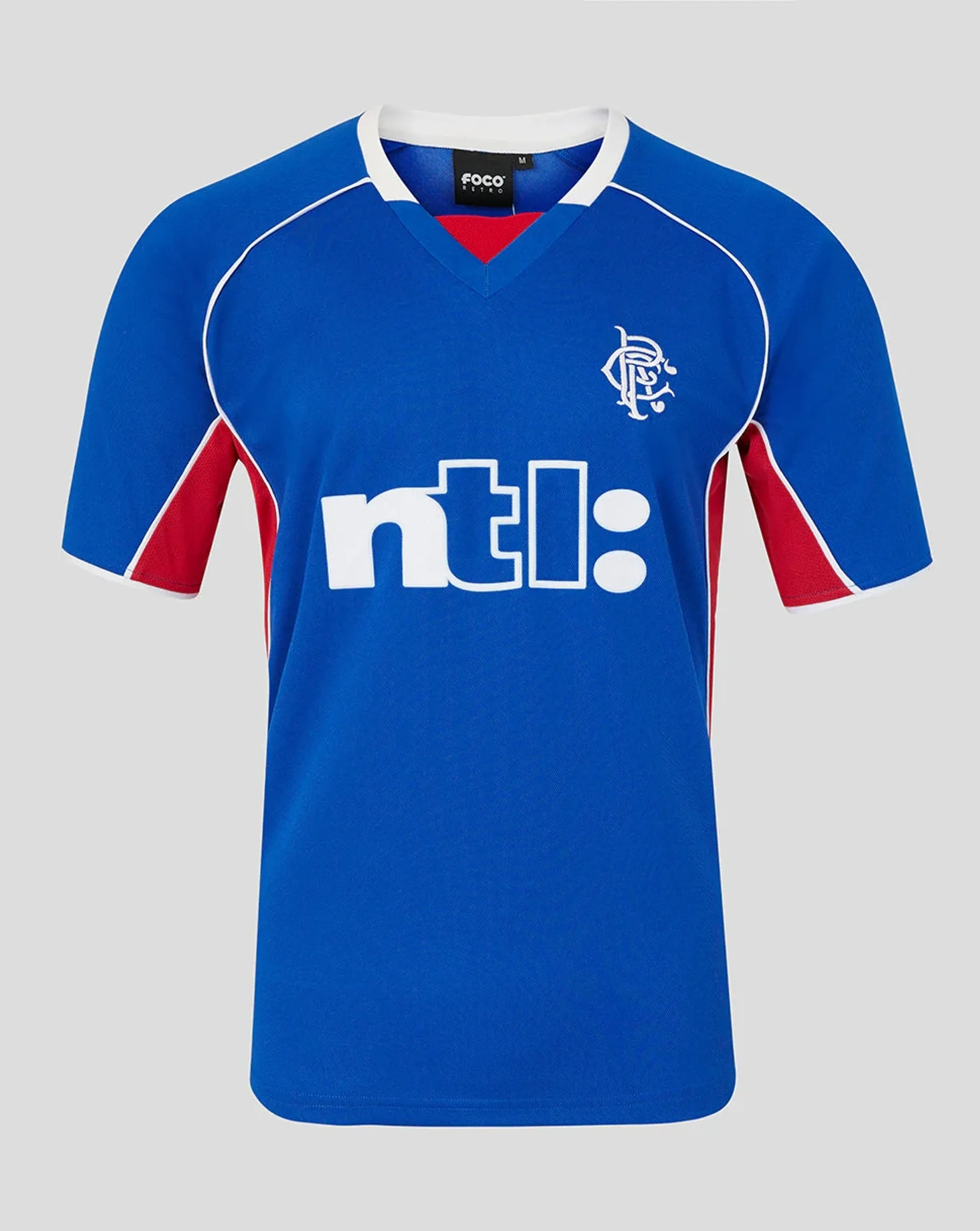 Castore Rangers Unisex Retro 2001-02 Home Shirt