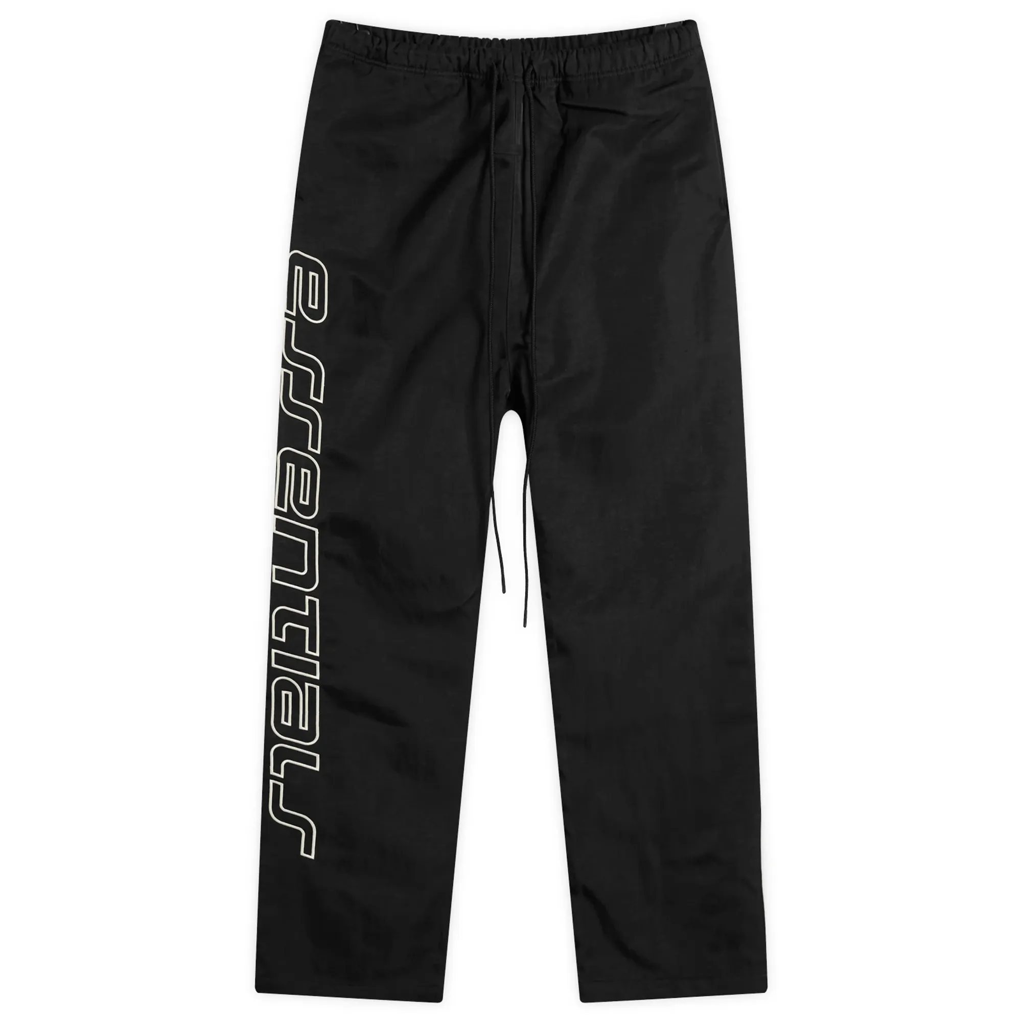 Fear of God ESSENTIALS Men's Active Trace Relaxed Drawstring Pants Vintage Black