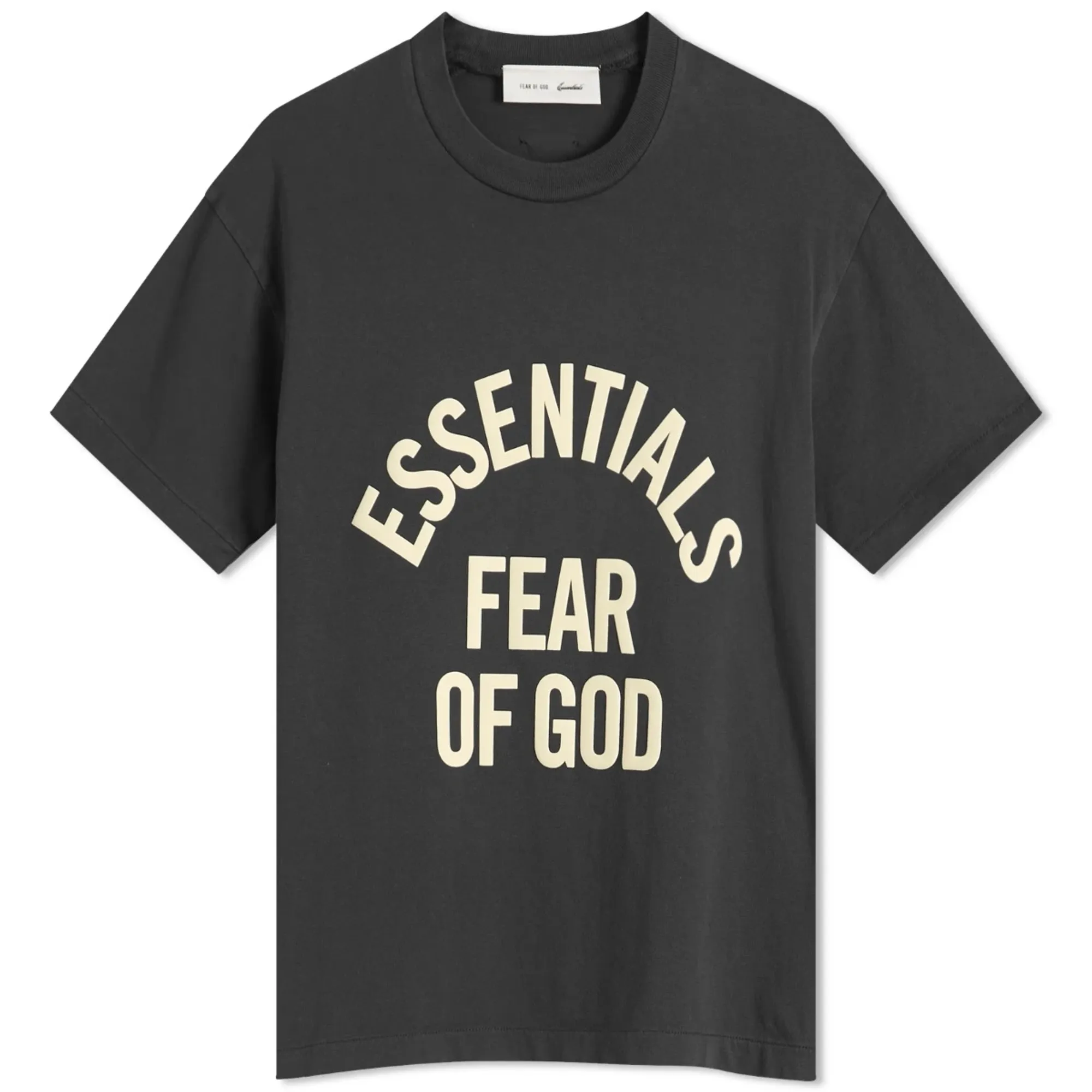 Fear of God ESSENTIALS Women's Campus Classic Short Sleeve T-Shirt Black